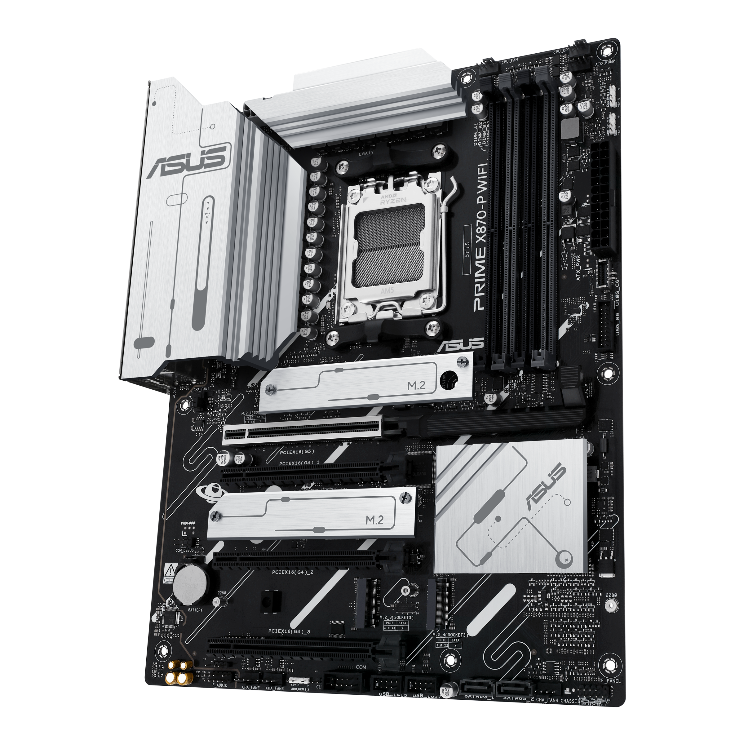 Asus - Asus PRIME X870-P WIFI (Socket AM5) DDR5 ATX Motherboard