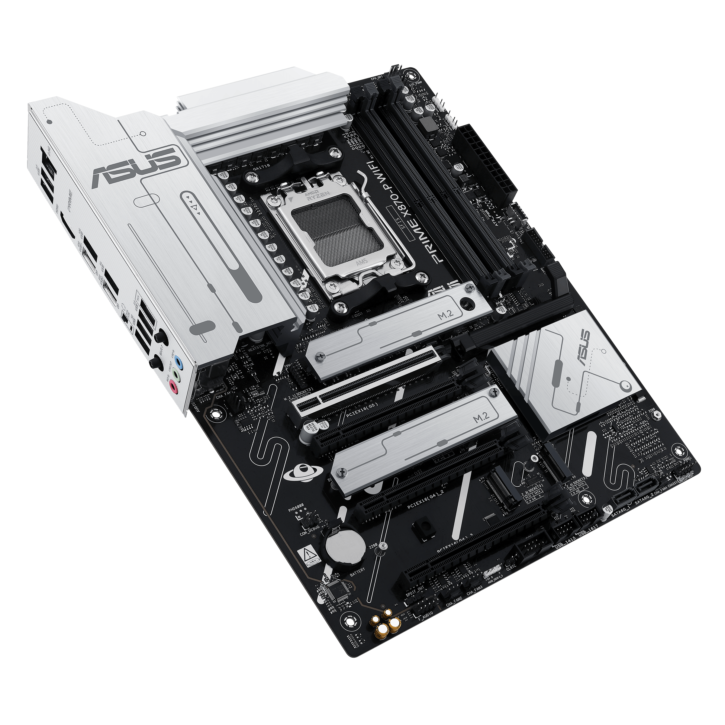 Asus - Asus PRIME X870-P WIFI (Socket AM5) DDR5 ATX Motherboard