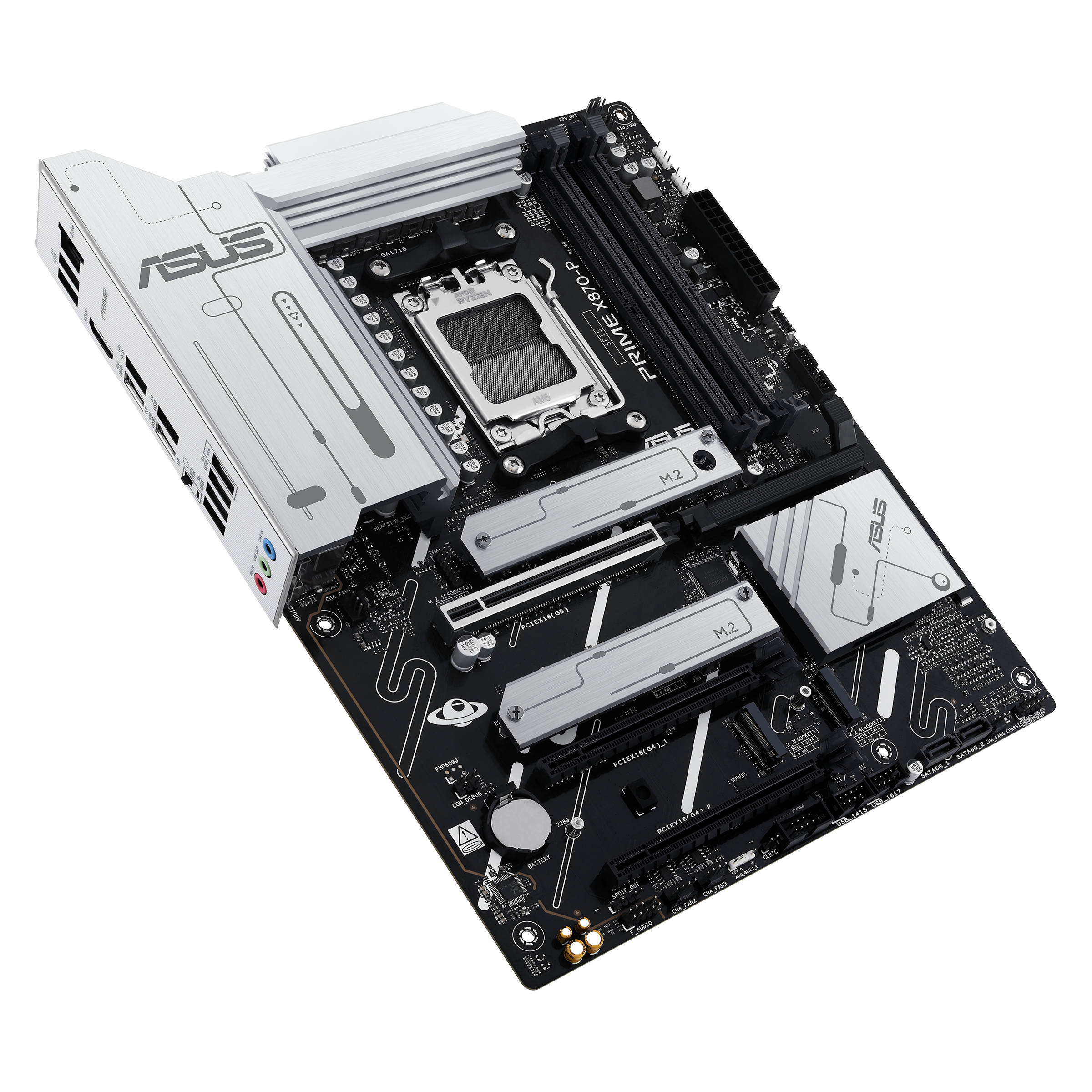 Asus - Asus PRIME X870-P (Socket AM5) DDR5 ATX Motherboard