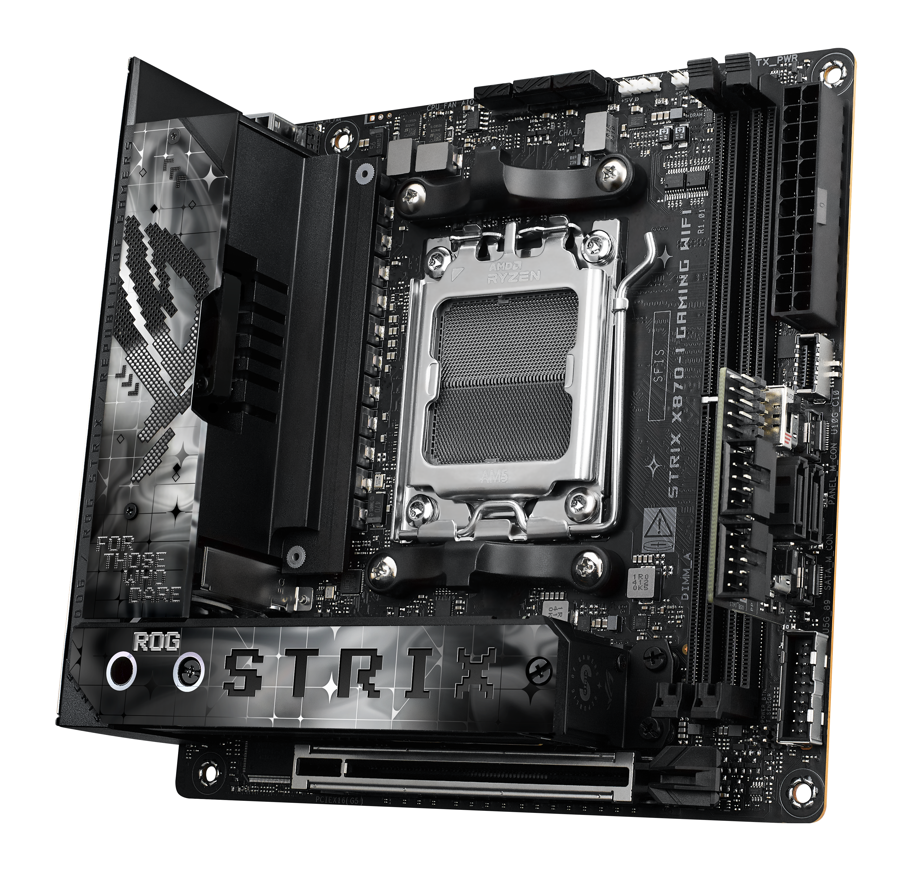 Asus - Asus ROG STRIX X870-I GAMING WIFI (Socket AM5) DDR5 Mini-ITX Motherboard