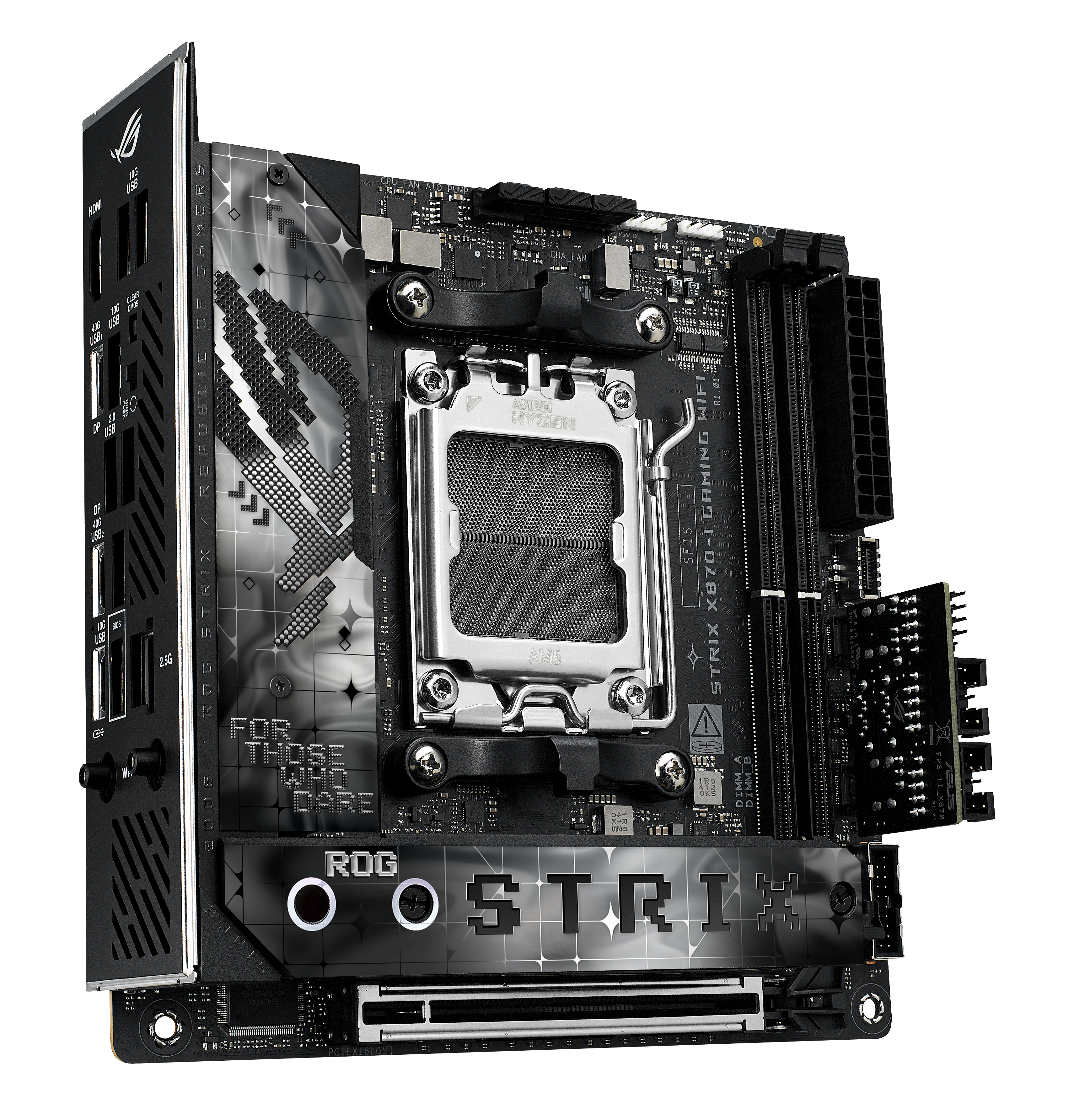 Asus ROG STRIX X870-I GAMING WIFI (Socket AM5) DDR5 Mini-ITX Motherboard