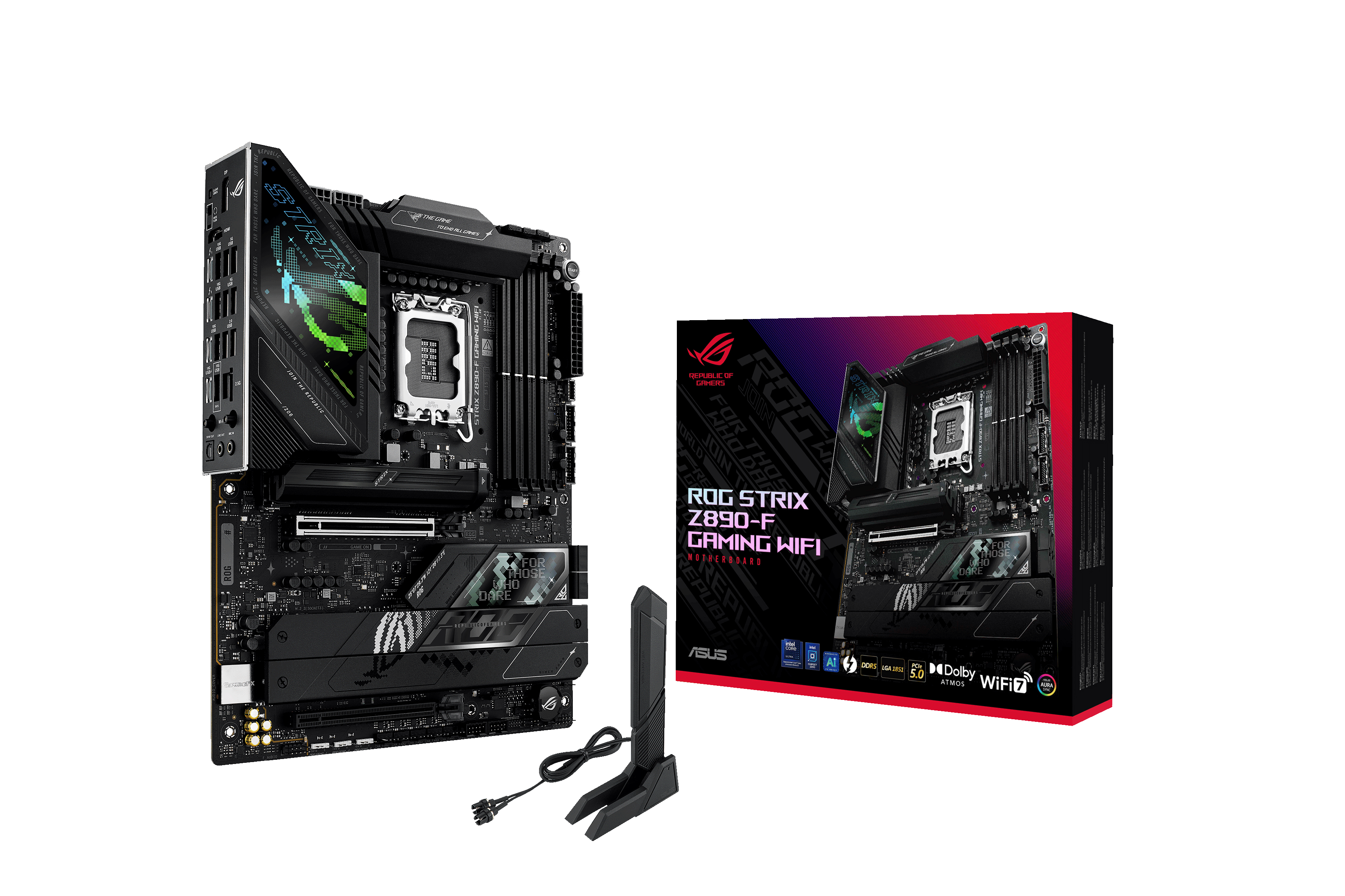 Asus ROG Strix Z890-F Gaming WIFI  (LGA 1851) DDR5 ATX Motherboard