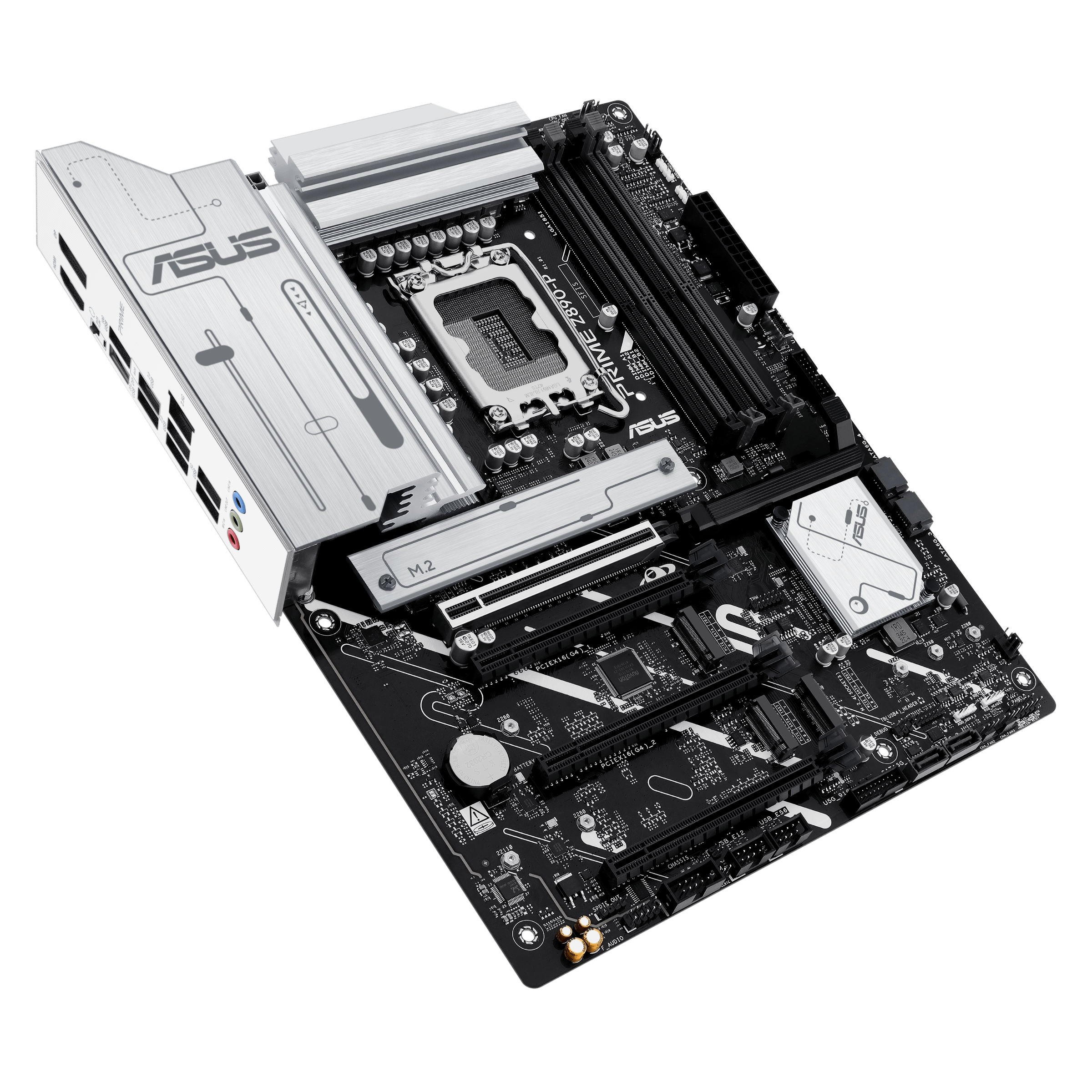 Asus - Asus Prime Z890-P (LGA 1851) DDR5 ATX Motherboard