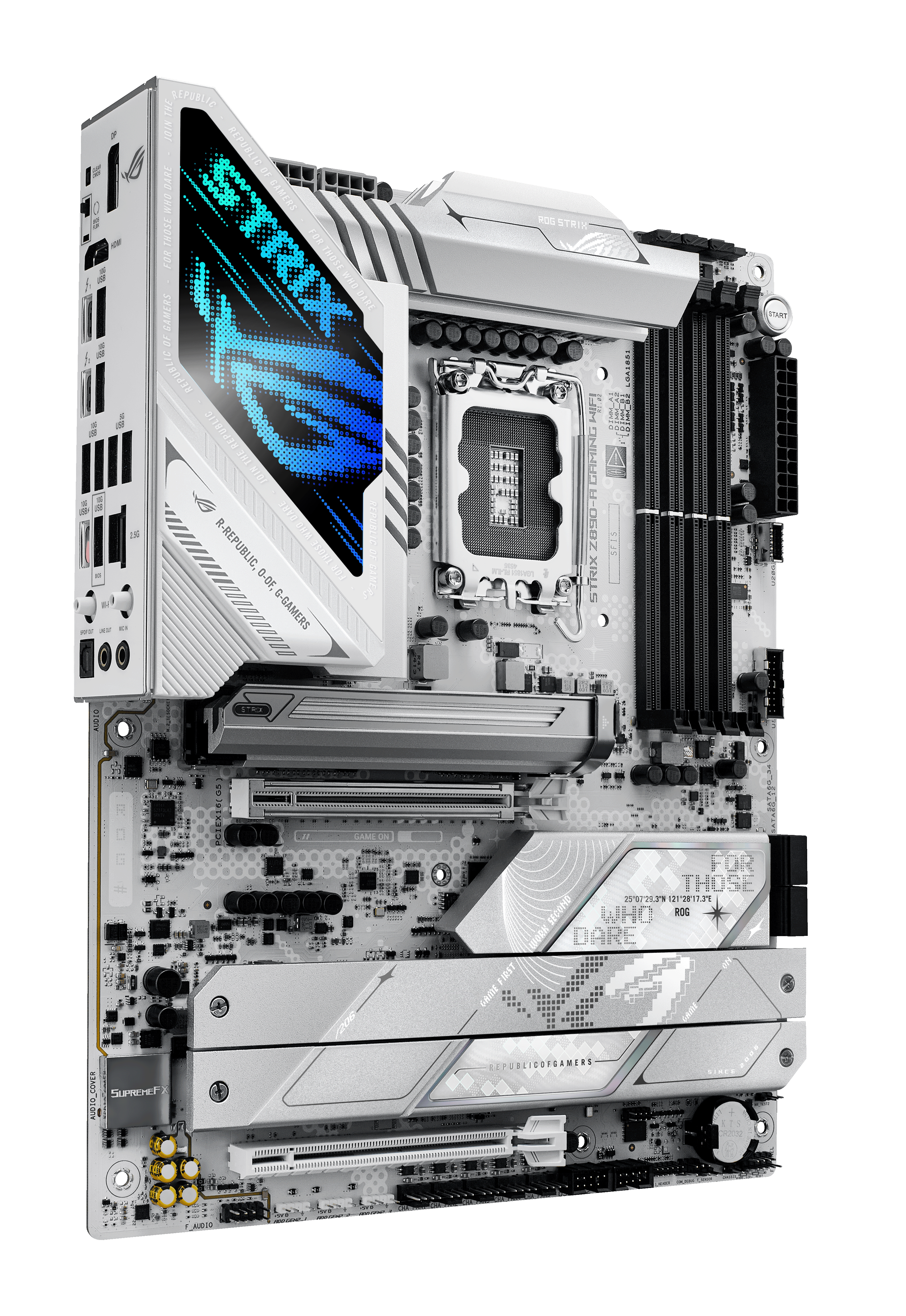 Asus - Asus ROG STRIX Z890-A GAMING WIFI (LGA 1851) DDR5 ATX Motherboard