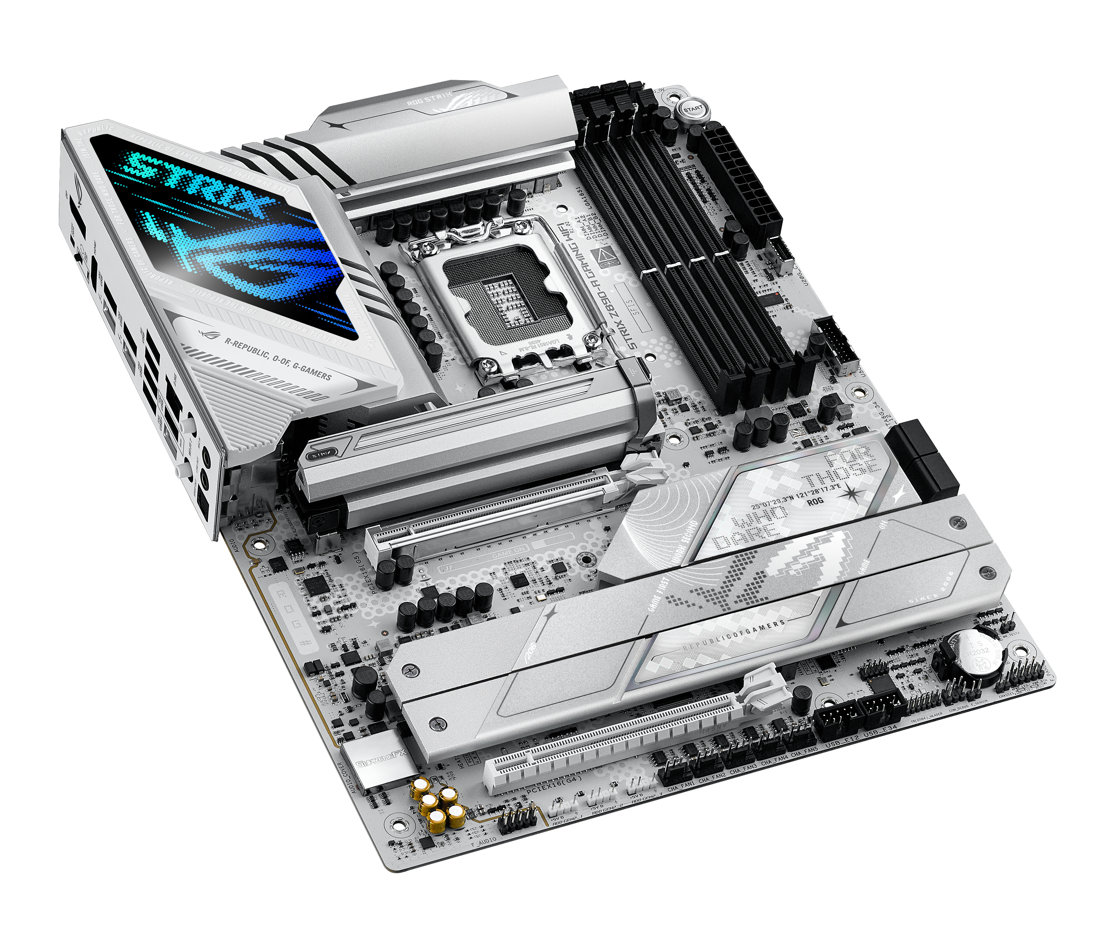 Asus - Asus ROG STRIX Z890-A GAMING WIFI (LGA 1851) DDR5 ATX Motherboard