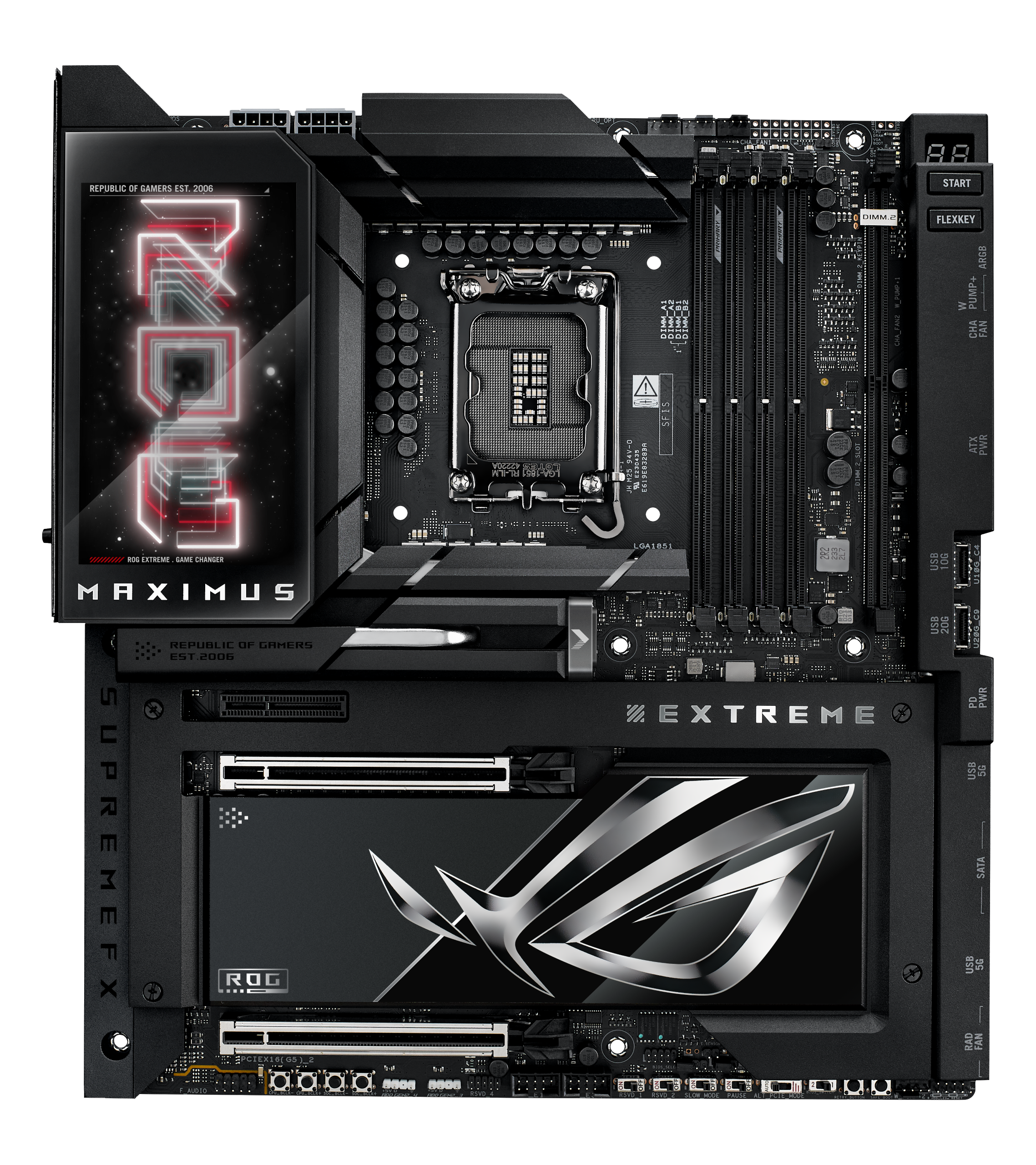 Asus - Asus ROG Maximus Z890 Extreme (LGA 1851) DDR5 E-ATX Motherboard