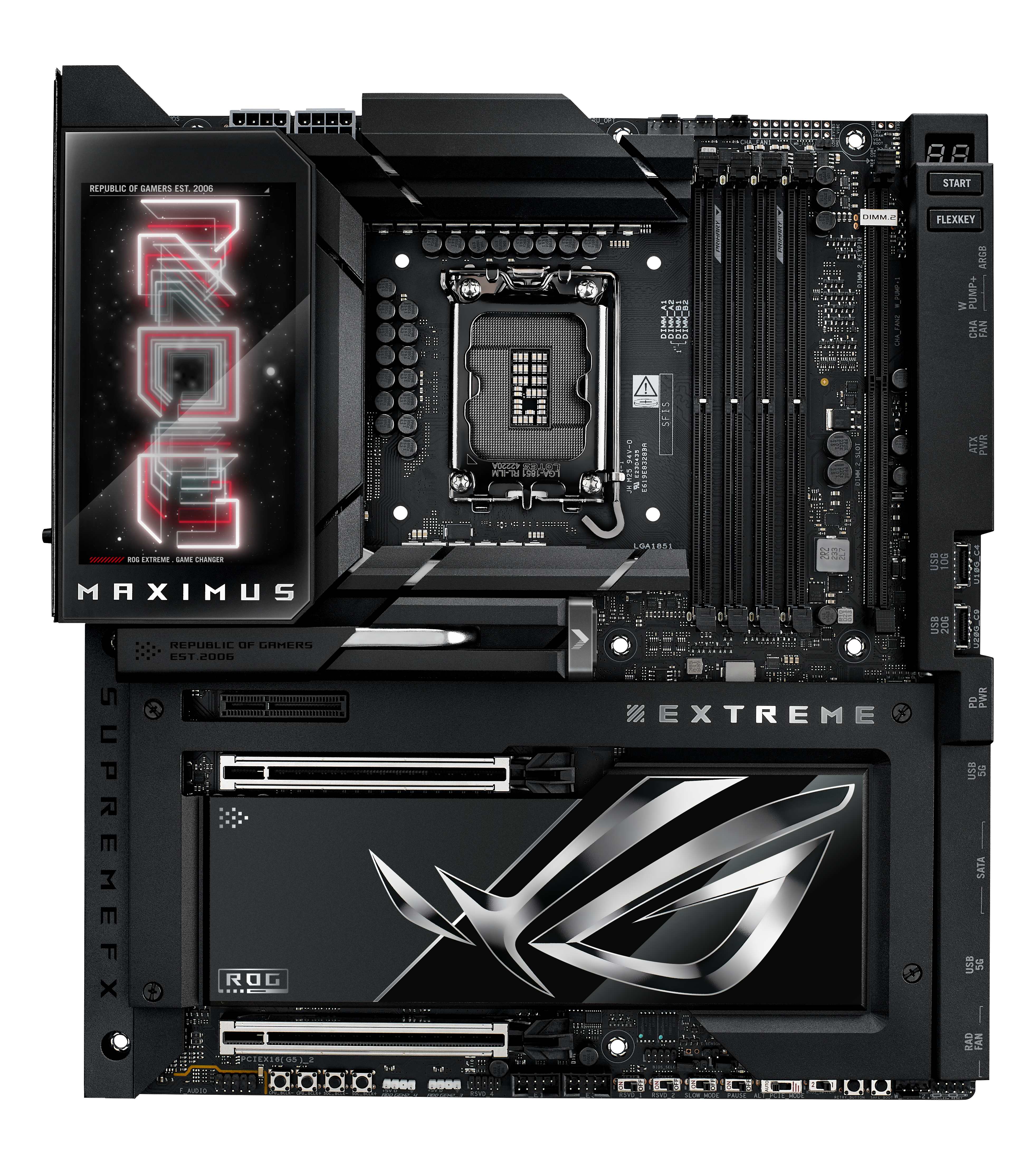 Asus - Asus ROG Maximus Z890 Extreme (LGA 1851) DDR5 E-ATX Motherboard