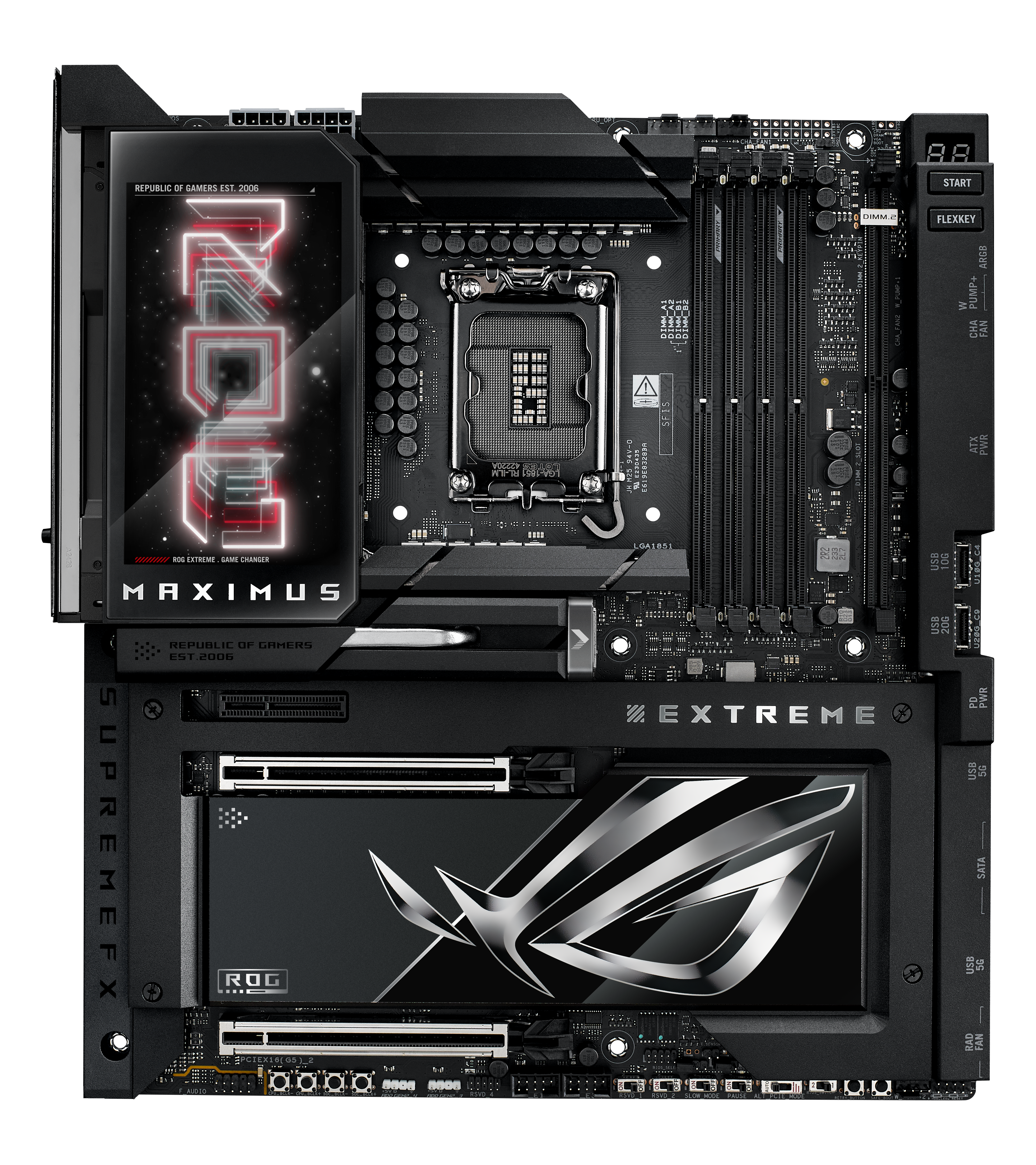 Asus - Asus ROG Maximus Z890 Extreme (LGA 1851) DDR5 E-ATX Motherboard