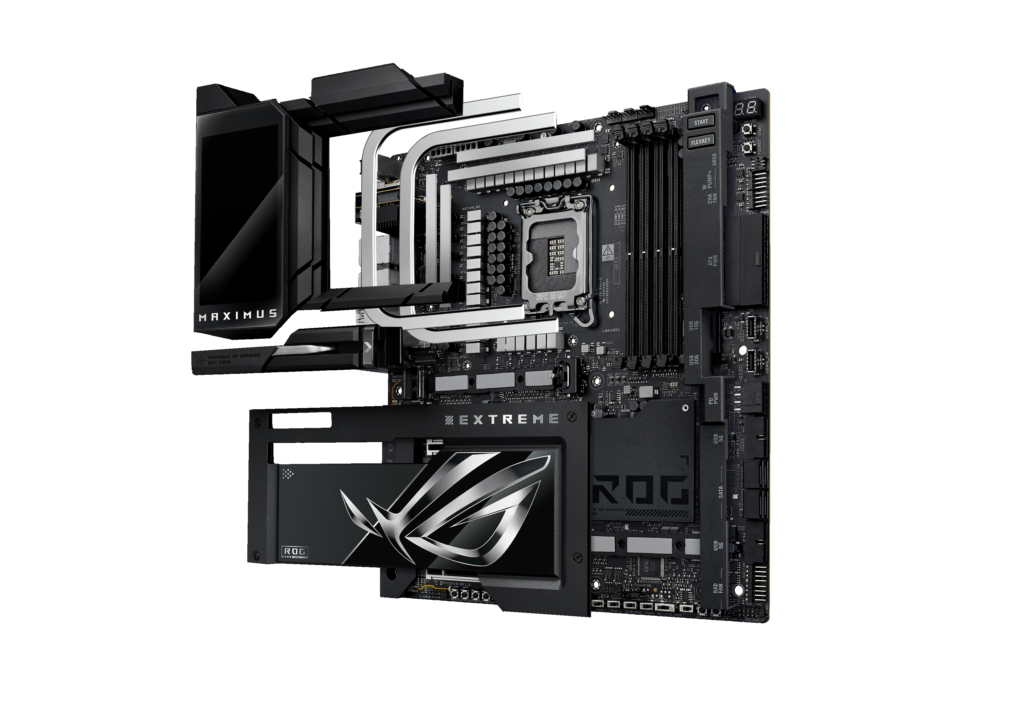 Asus - Asus ROG Maximus Z890 Extreme (LGA 1851) DDR5 E-ATX Motherboard