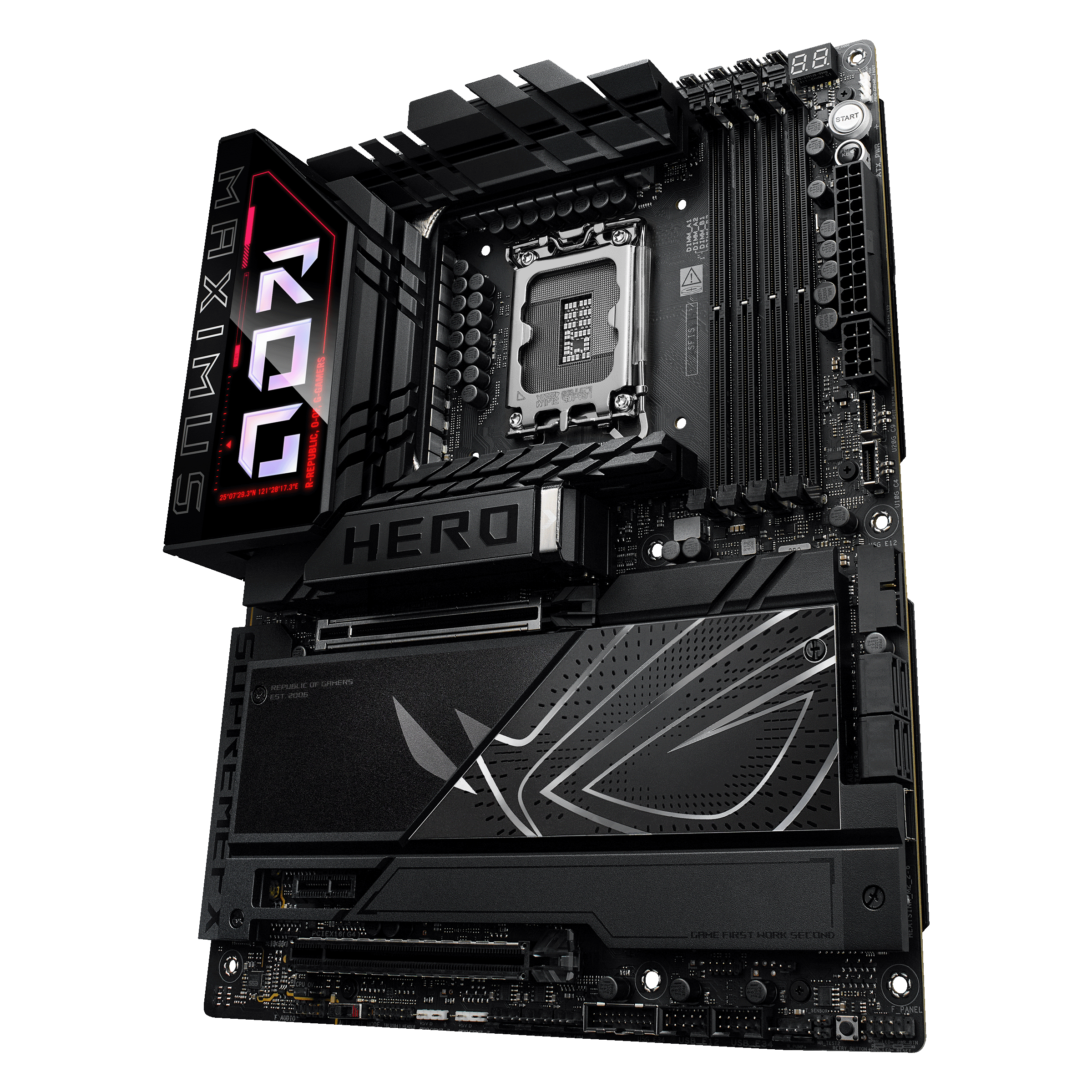 Asus - Asus ROG Maximus Z890 Hero (LGA 1851) DDR5 ATX Motherboard