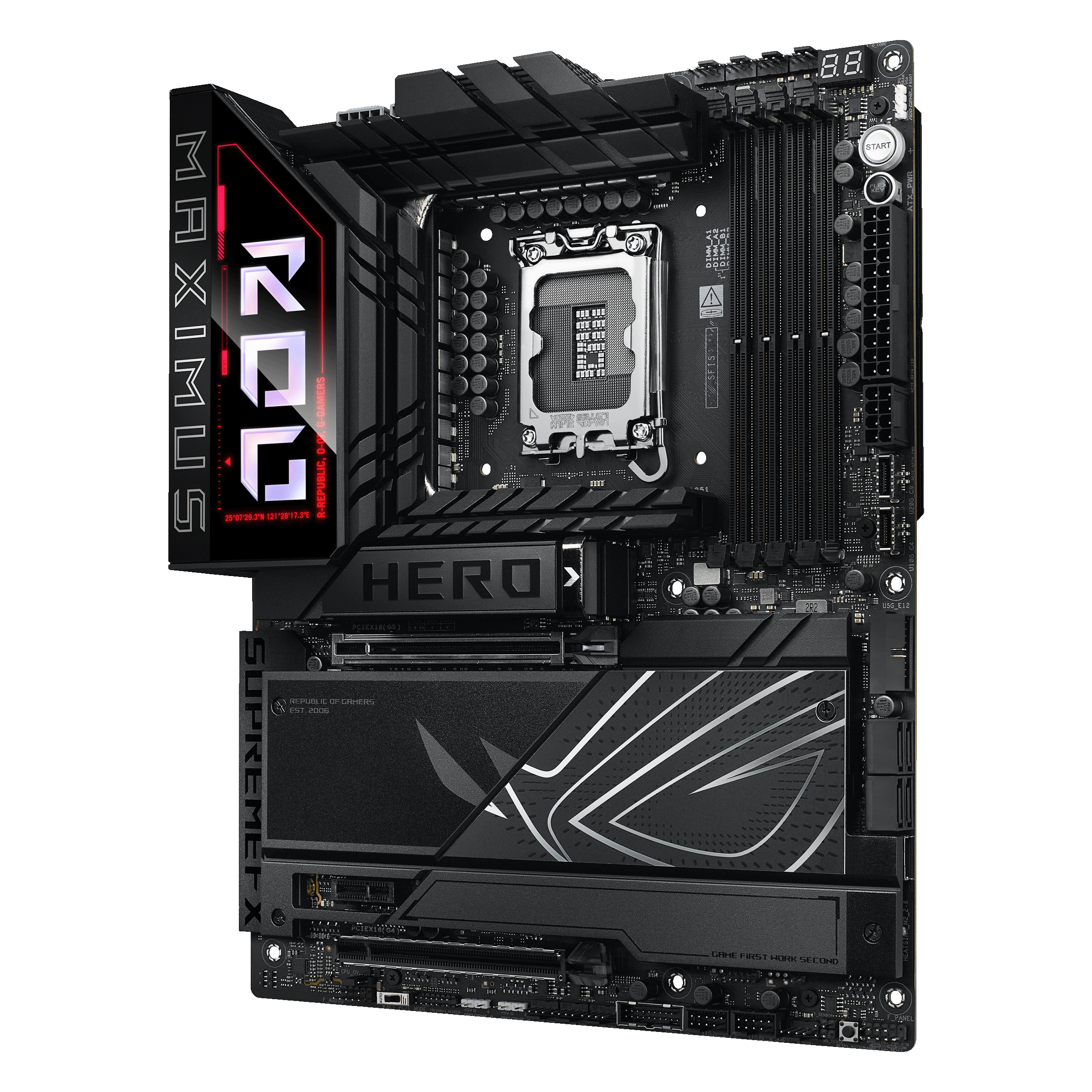 Asus - Asus ROG Maximus Z890 Hero (LGA 1851) DDR5 ATX Motherboard