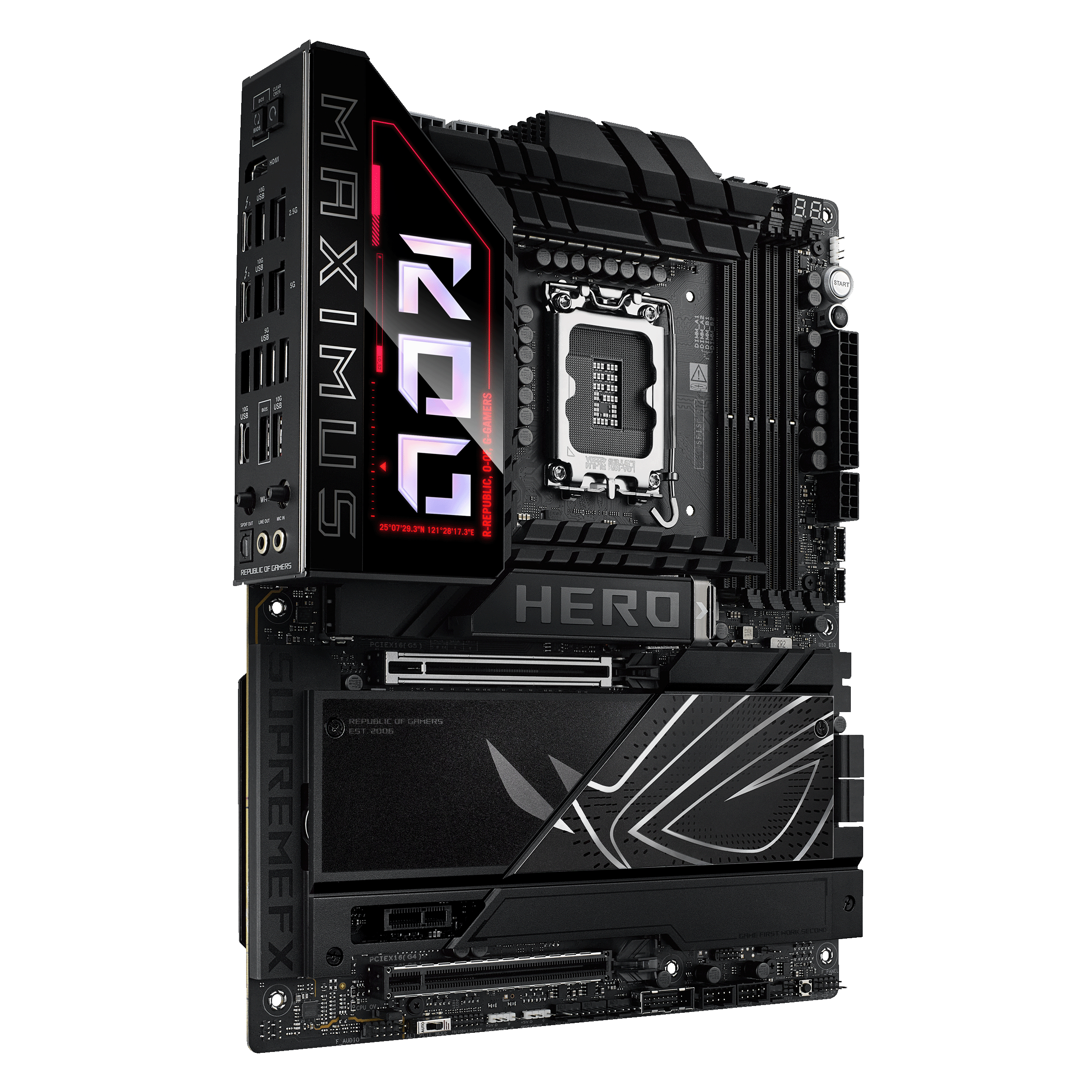 Asus - Asus ROG Maximus Z890 Hero (LGA 1851) DDR5 ATX Motherboard