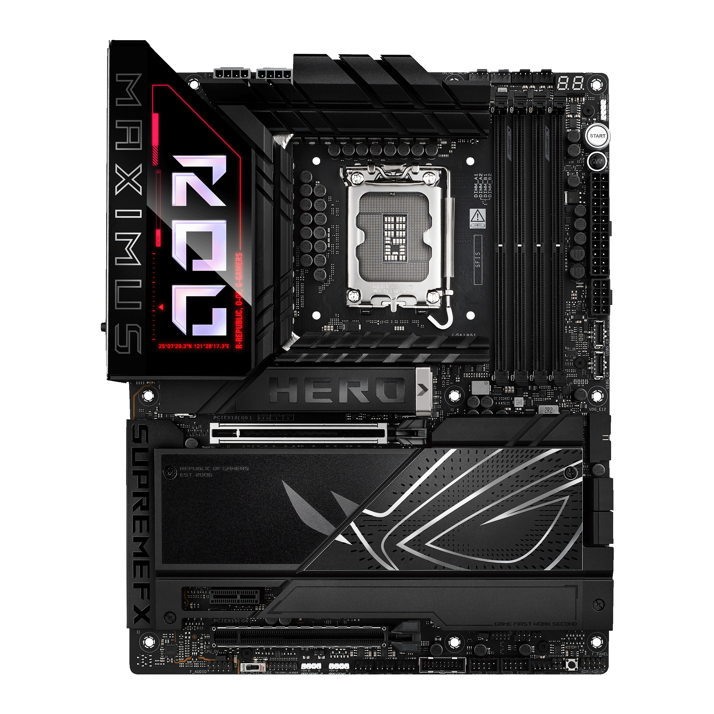 Asus - Asus ROG Maximus Z890 Hero (LGA 1851) DDR5 ATX Motherboard