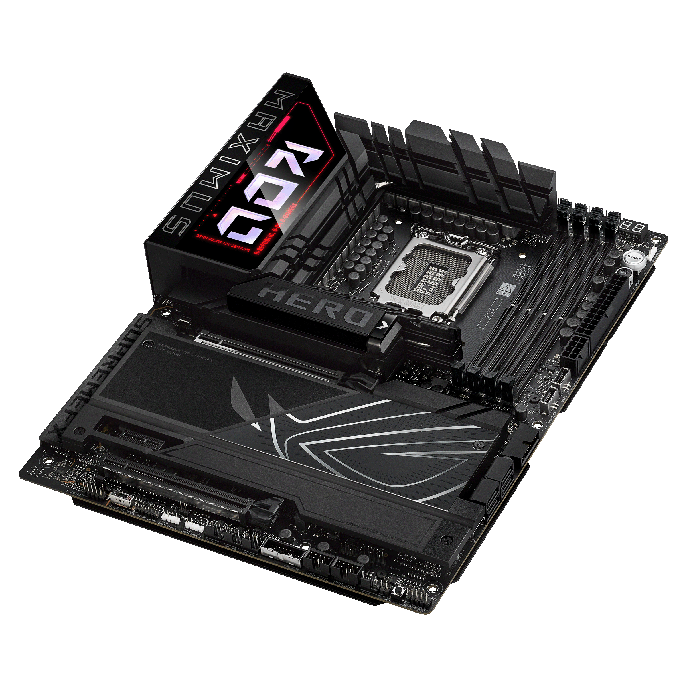 Asus - Asus ROG Maximus Z890 Hero (LGA 1851) DDR5 ATX Motherboard