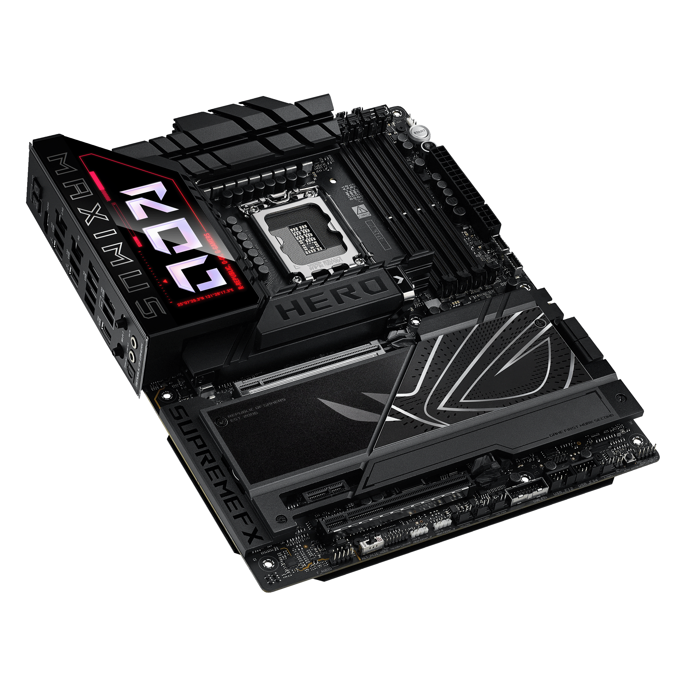 Asus - Asus ROG Maximus Z890 Hero (LGA 1851) DDR5 ATX Motherboard