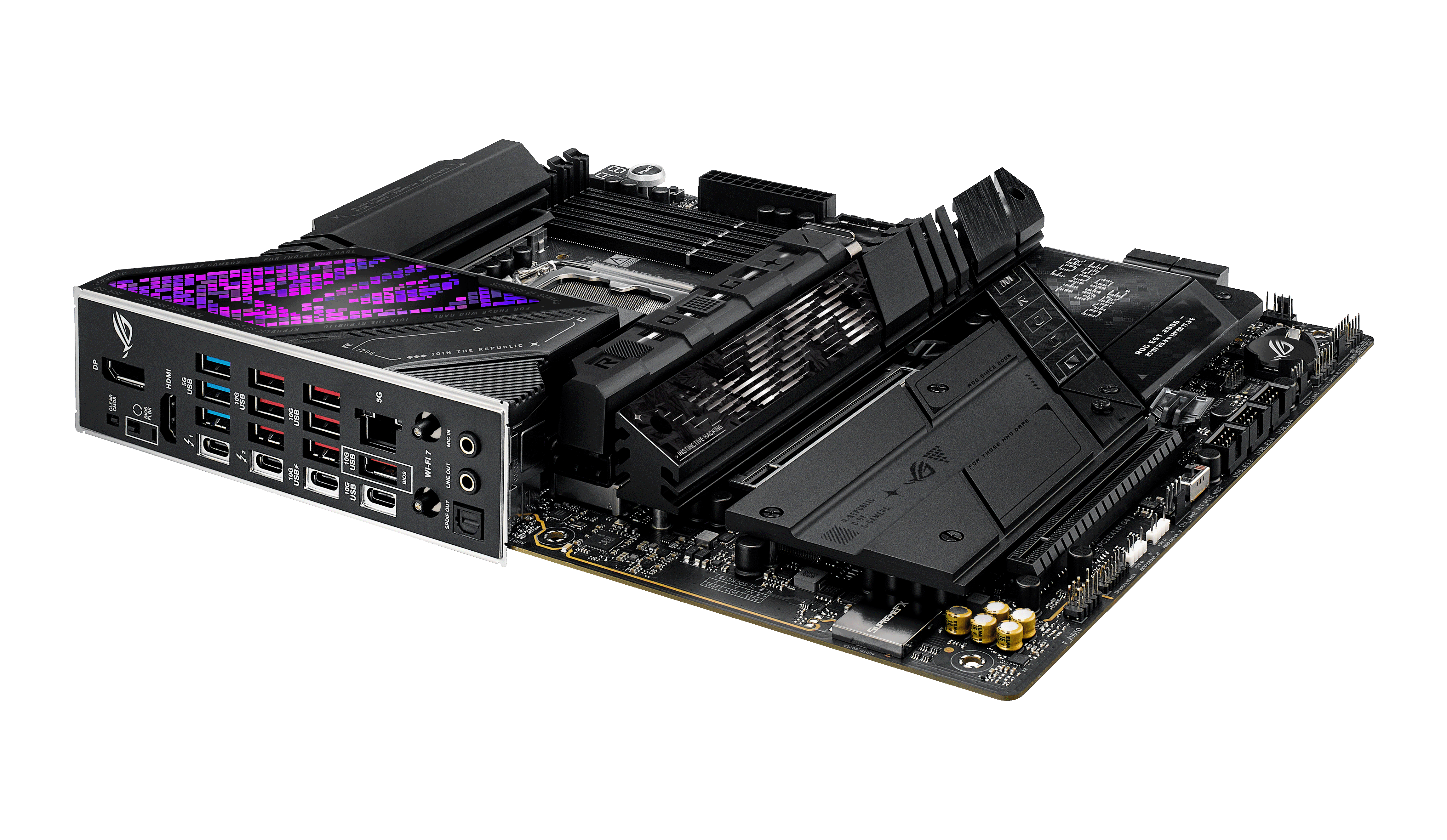 Asus - Asus ROG Strix Z890-E Gaming WIFI (LGA 1851) DDR5 ATX Motherboard