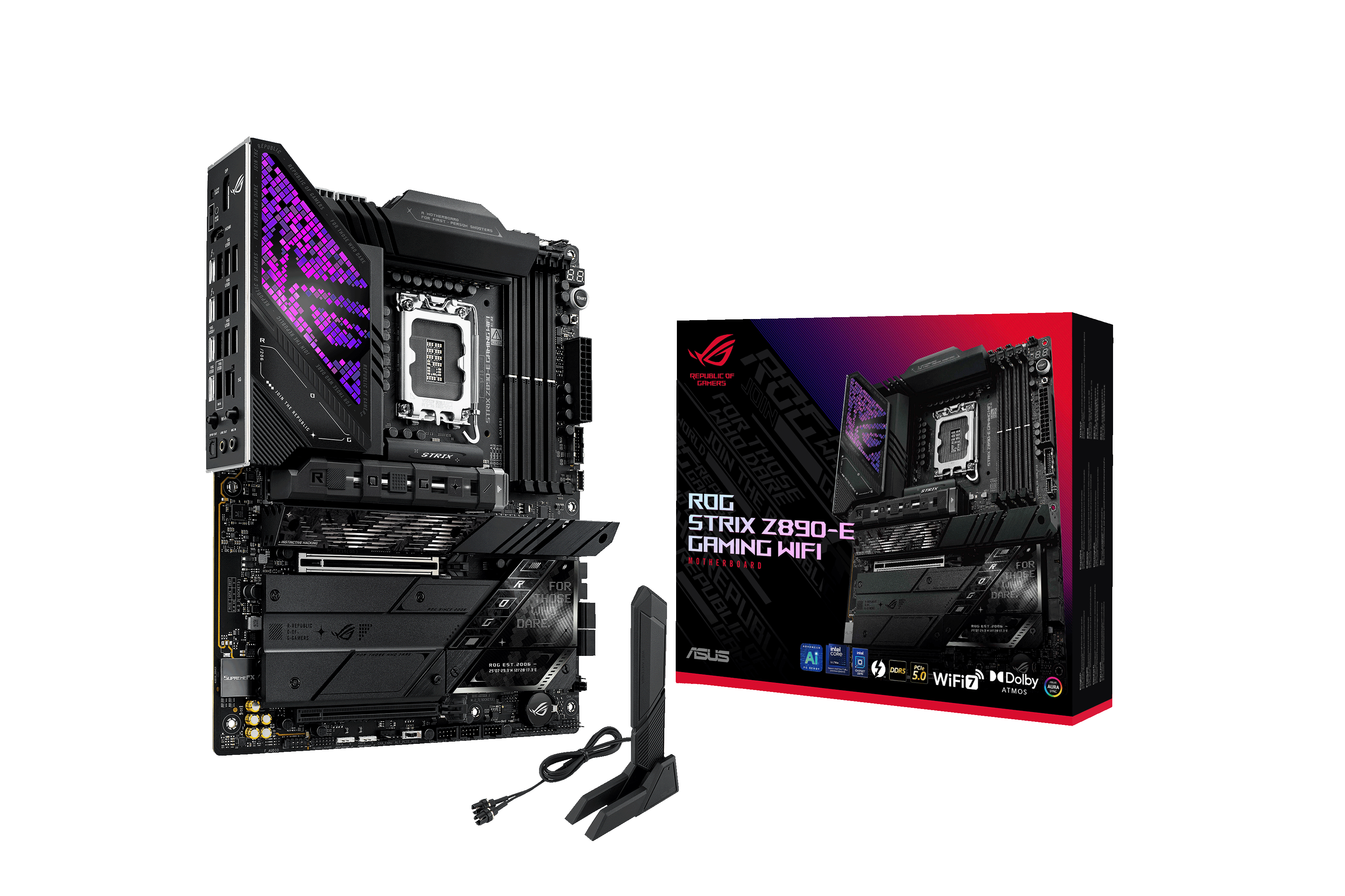 Asus ROG Strix Z890-E Gaming WIFI (LGA 1851) DDR5 ATX Motherboard