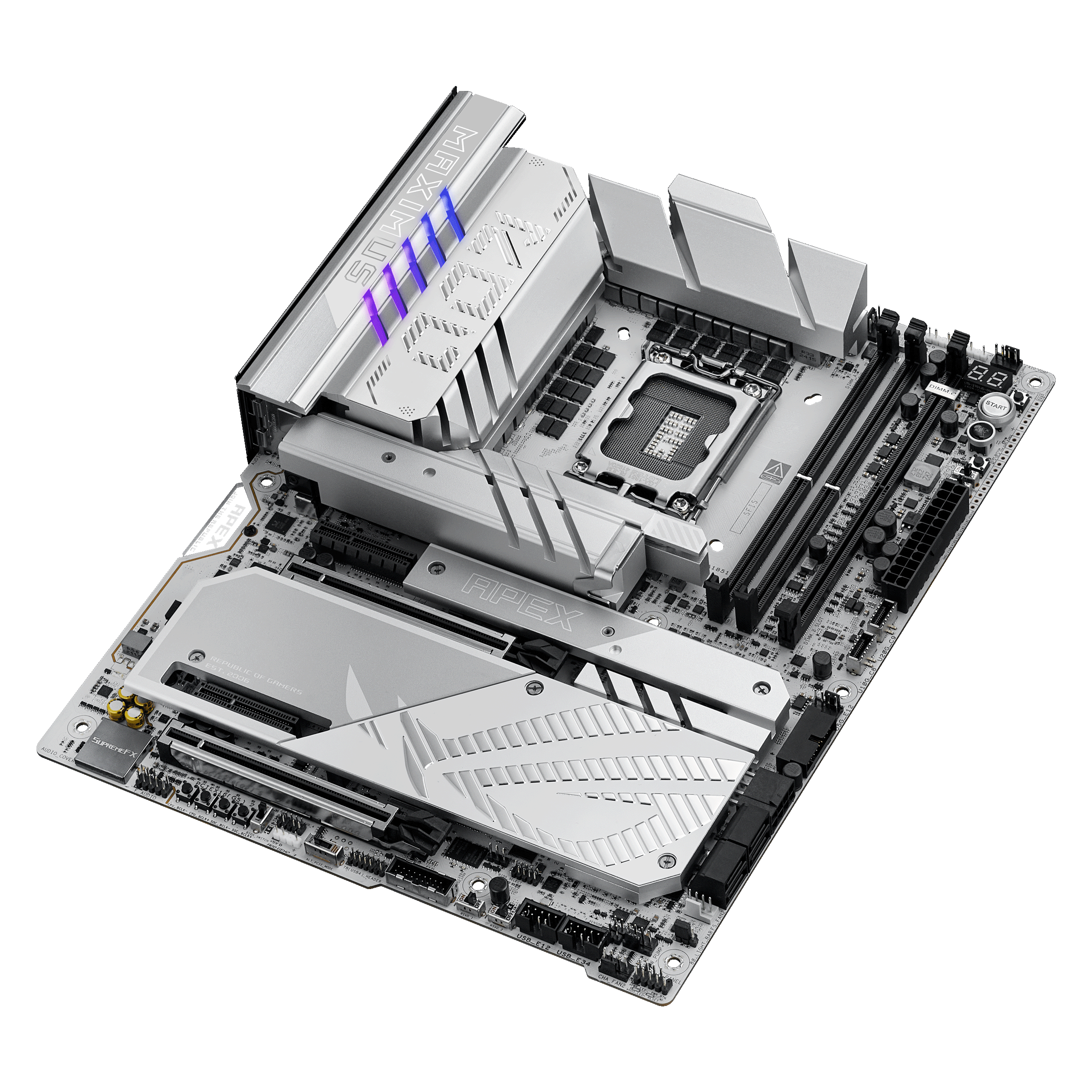 Asus - Asus ROG Maximus Z890 Apex (LGA 1851) DDR5 ATX Motherboard