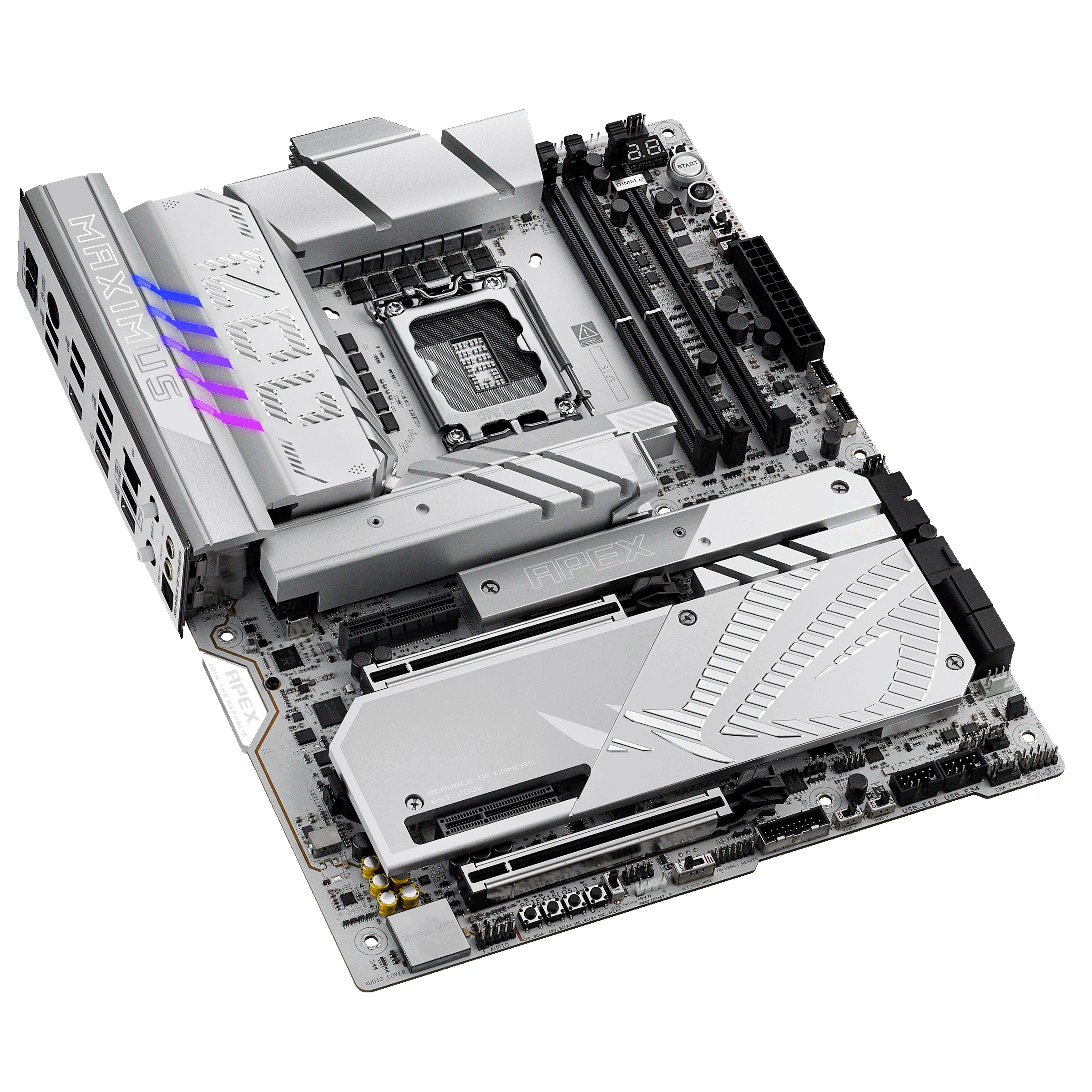 Asus - Asus ROG Maximus Z890 Apex (LGA 1851) DDR5 ATX Motherboard