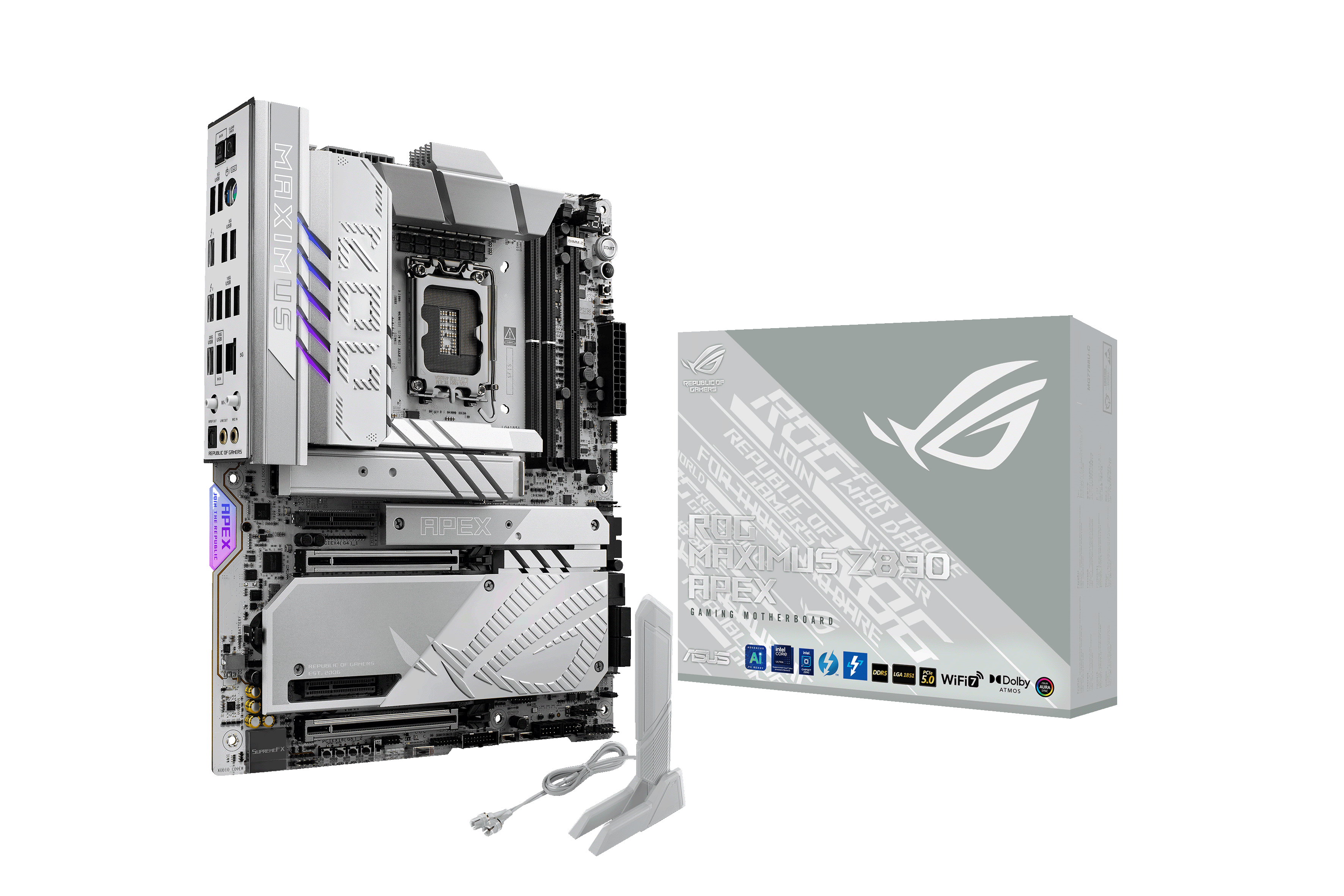 Asus ROG Maximus Z890 Apex (LGA 1851) DDR5 ATX Motherboard