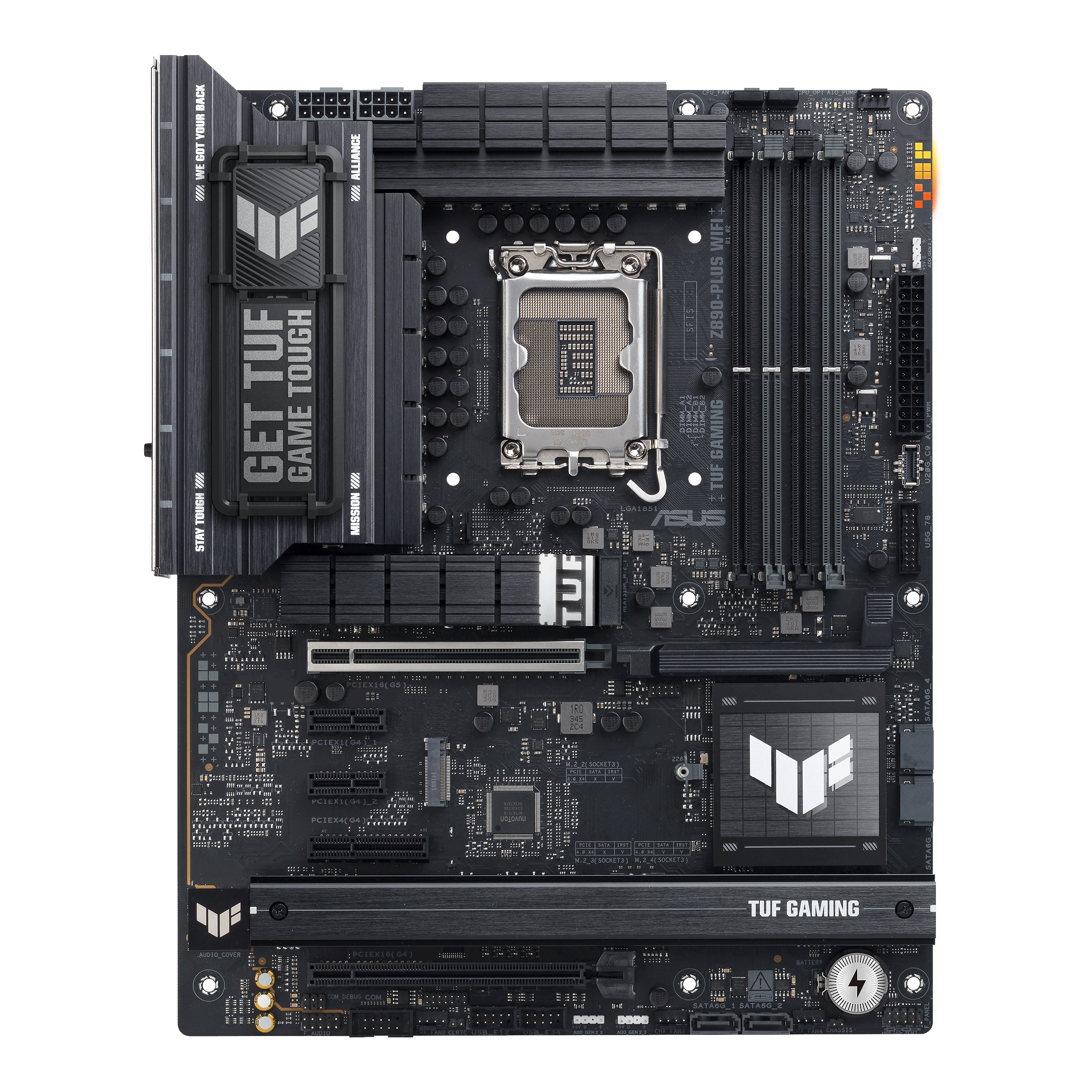 Asus - Asus TUF Gaming Z890-Plus WIFI (LGA 1851) DDR5 ATX Motherboard