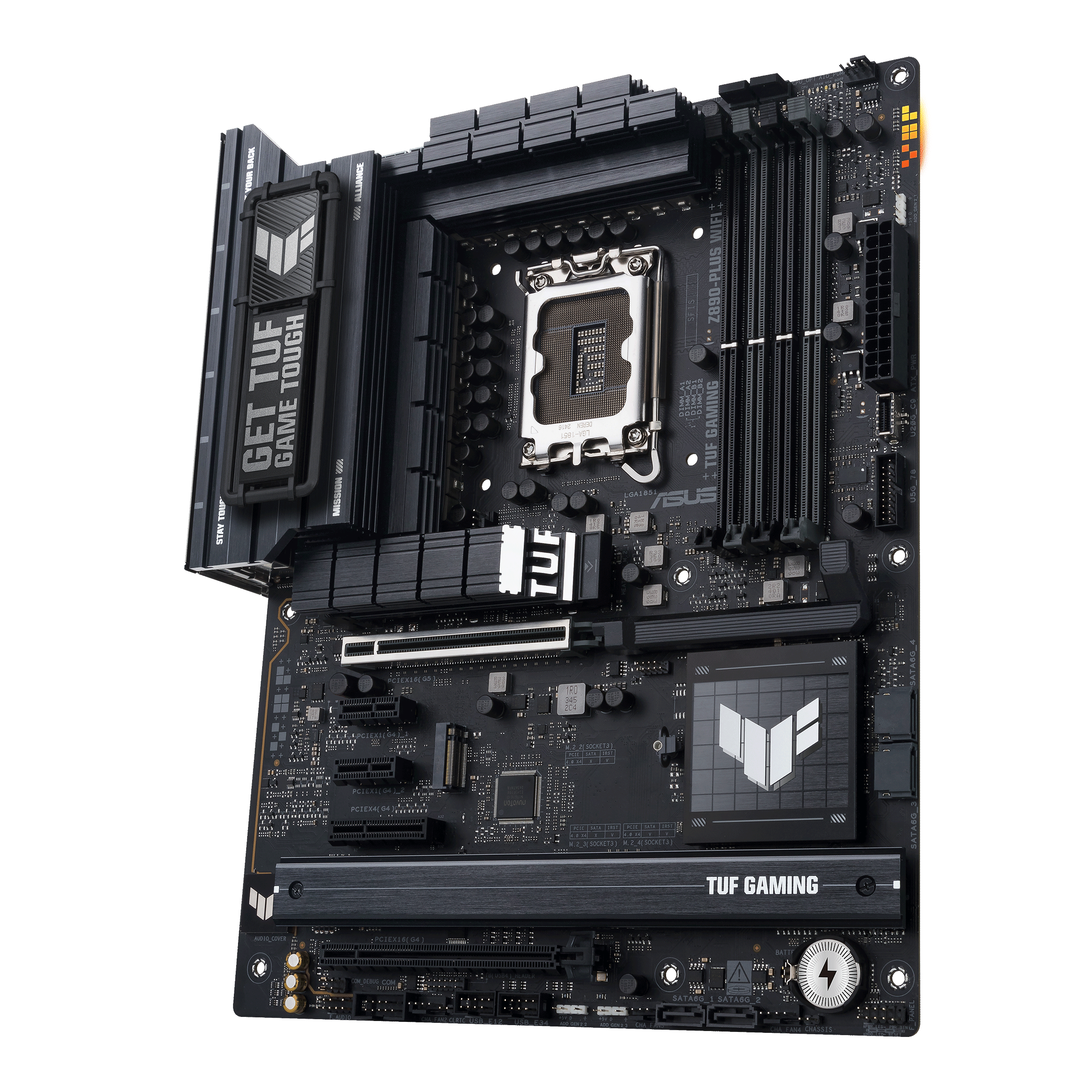 Asus - Asus TUF Gaming Z890-Plus WIFI (LGA 1851) DDR5 ATX Motherboard