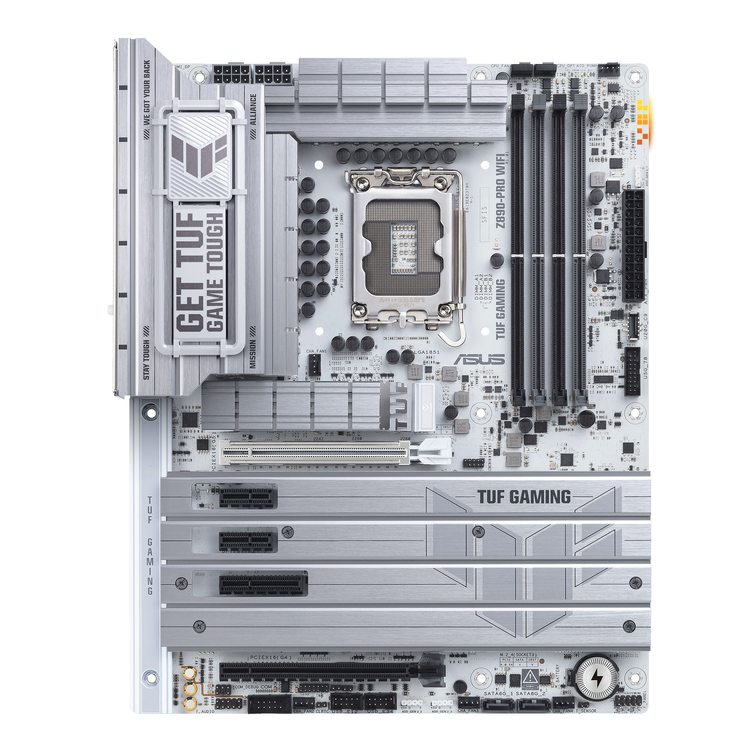 Asus - Asus TUF Gaming Z890-Pro WIFI (LGA 1851) DDR5 ATX Motherboard