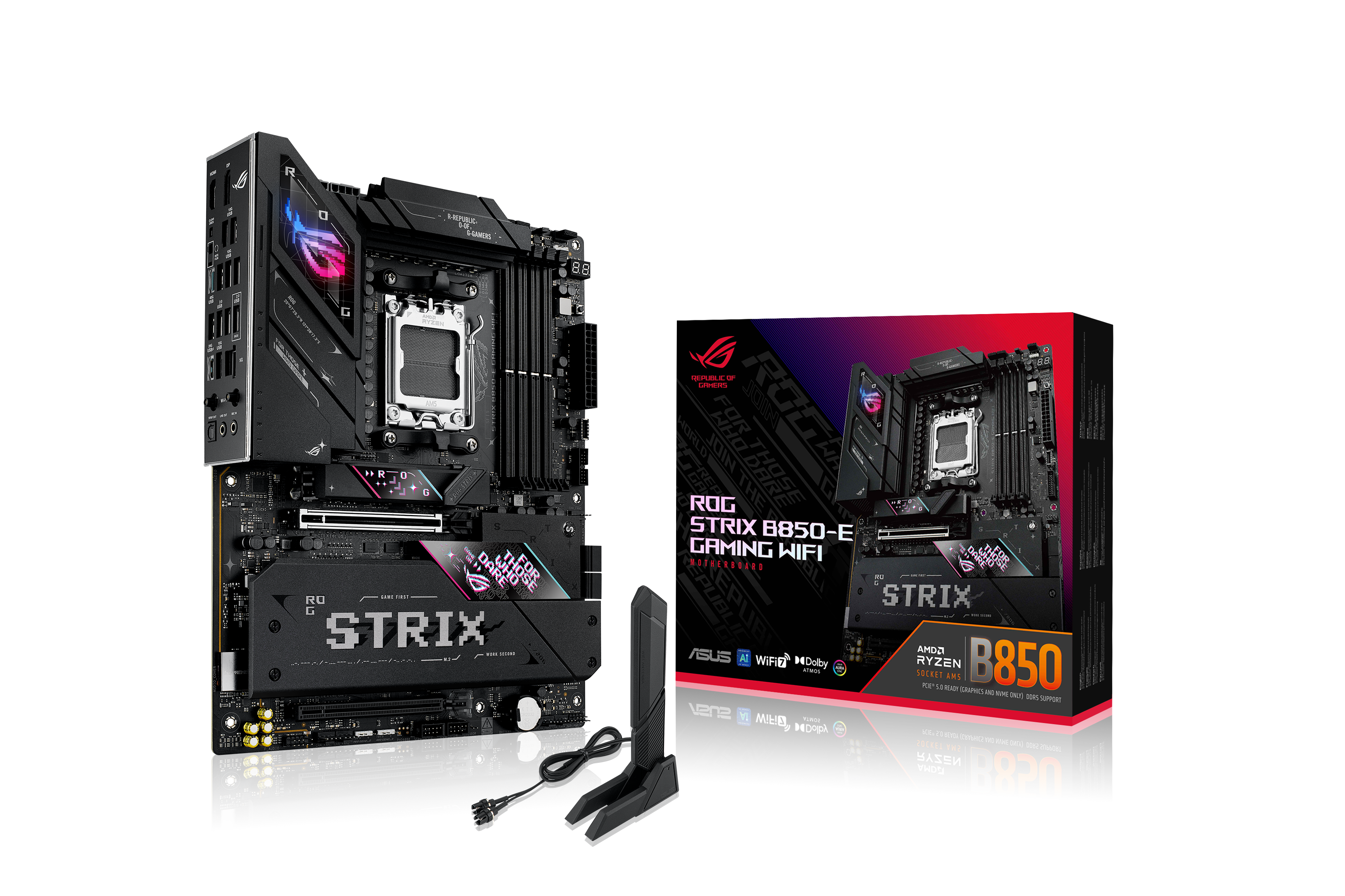 Asus ROG STRIX B850-E GAMING WIFI (Socket AM5) DDR5 ATX Motherboard