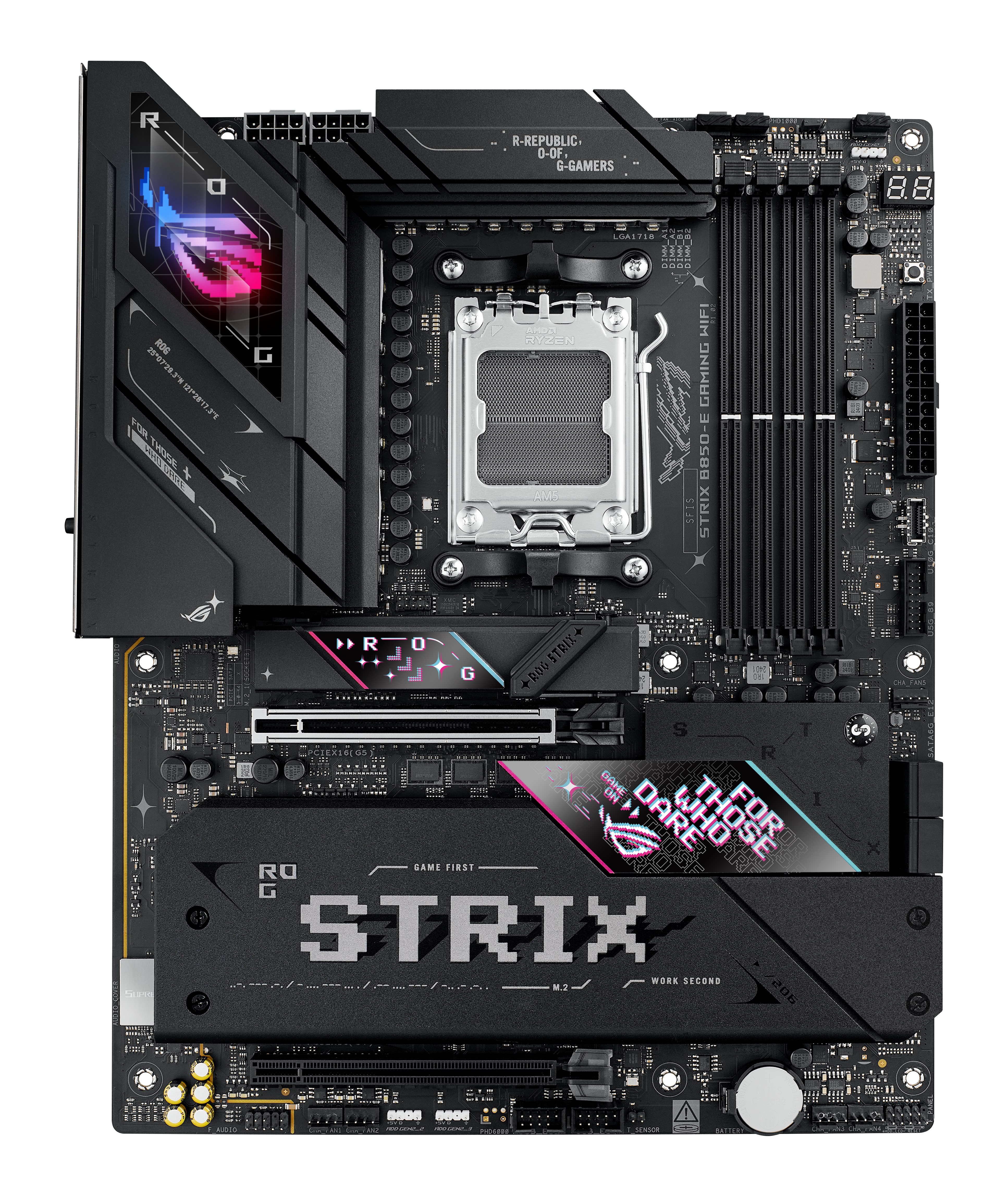 Asus - Asus ROG STRIX B850-E GAMING WIFI (Socket AM5) DDR5 ATX Motherboard