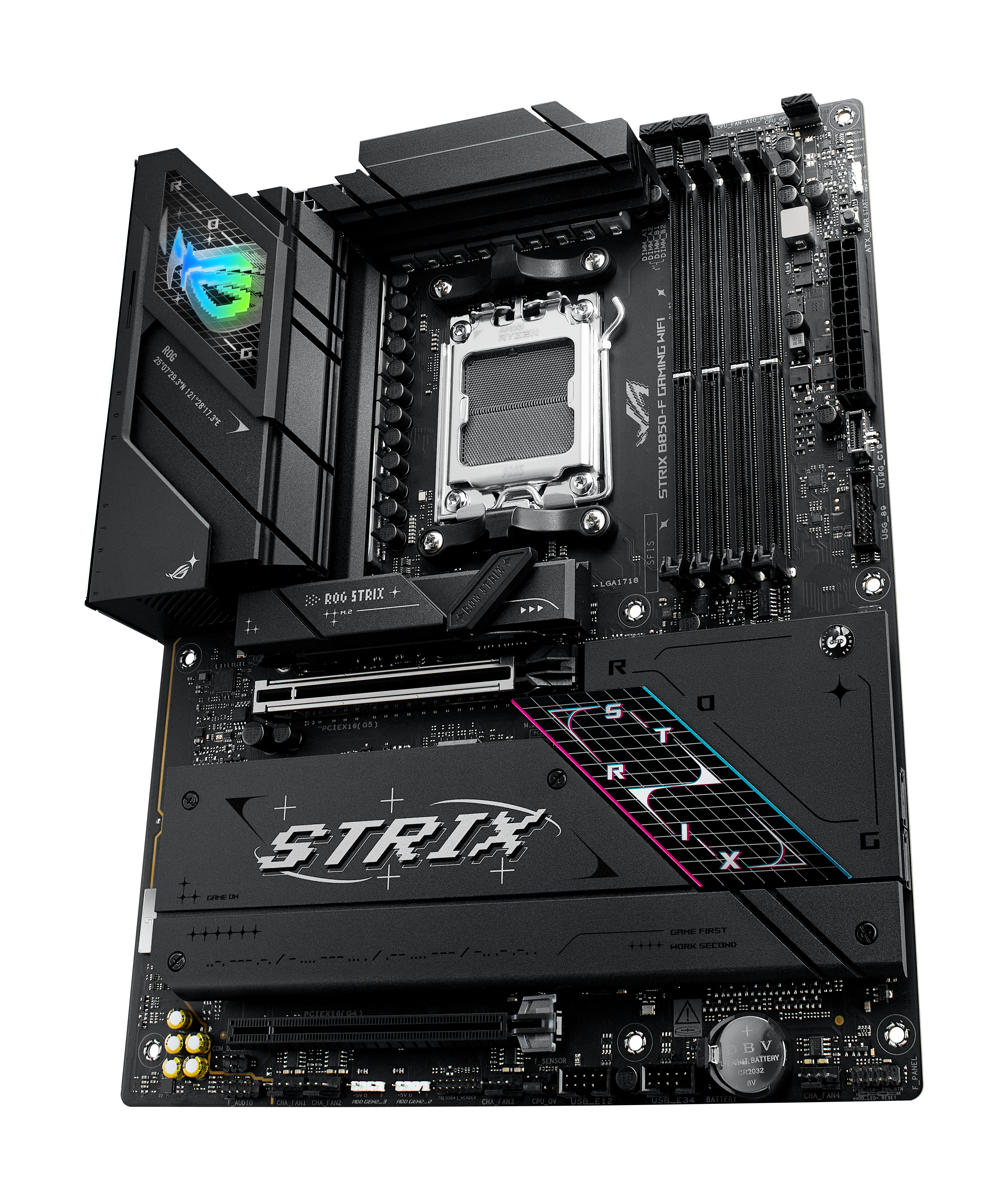 Asus - Asus ROG STRIX B850-F GAMING WIFI (Socket AM5) DDR5 ATX Motherboard