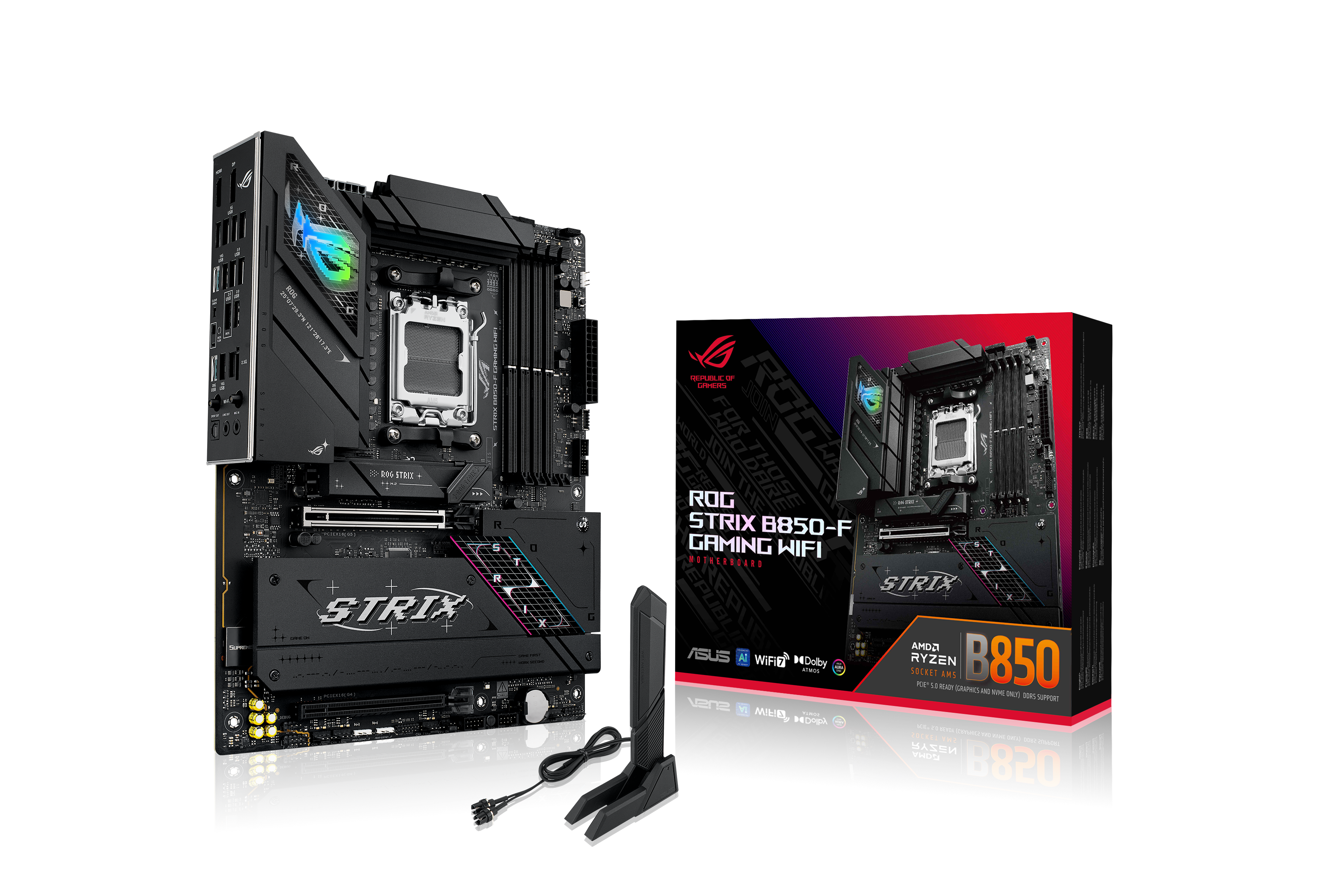 Asus ROG STRIX B850-F GAMING WIFI (Socket AM5) DDR5 ATX Motherboard