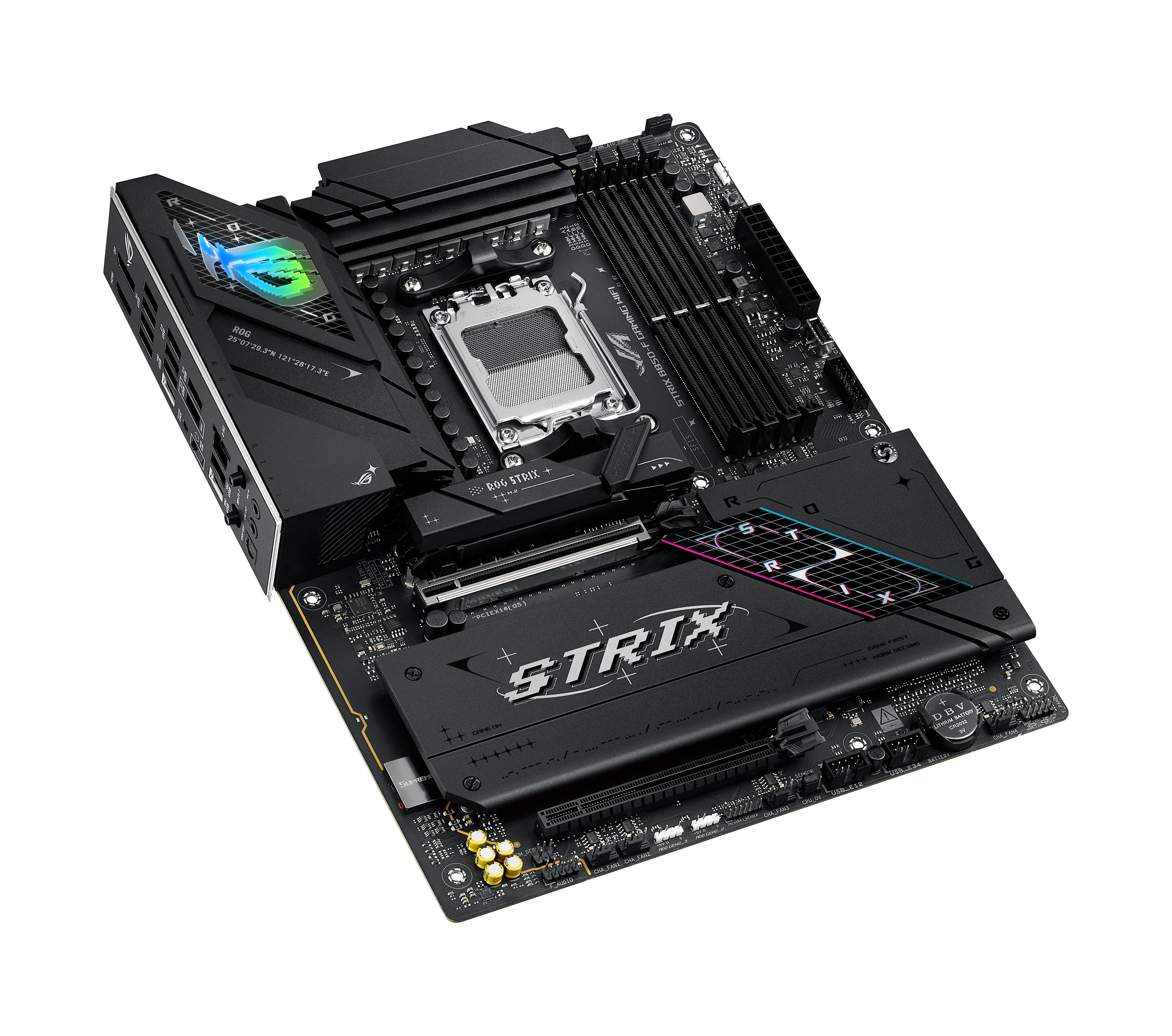 Asus - Asus ROG STRIX B850-F GAMING WIFI (Socket AM5) DDR5 ATX Motherboard