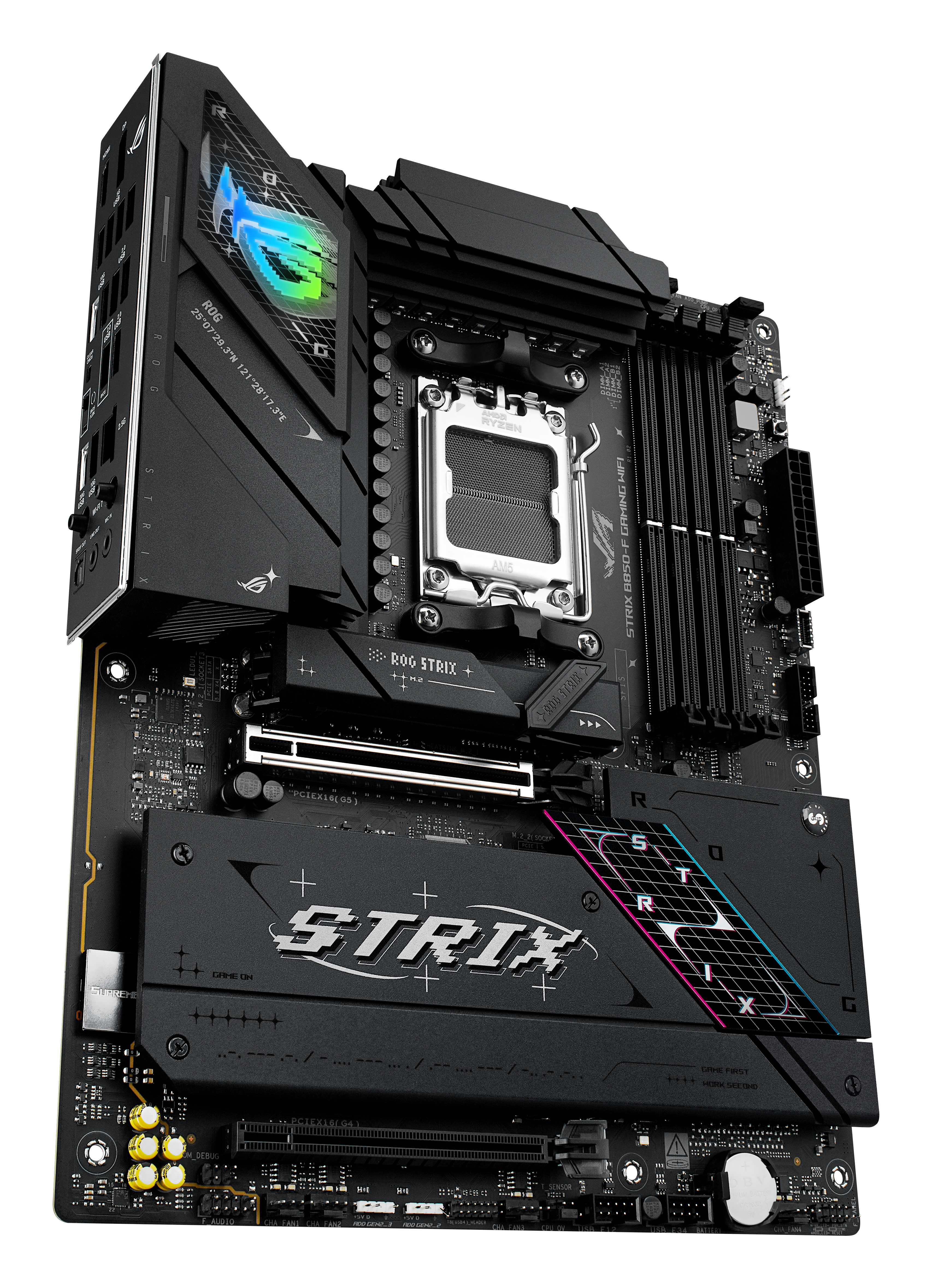 Asus - Asus ROG STRIX B850-F GAMING WIFI (Socket AM5) DDR5 ATX Motherboard