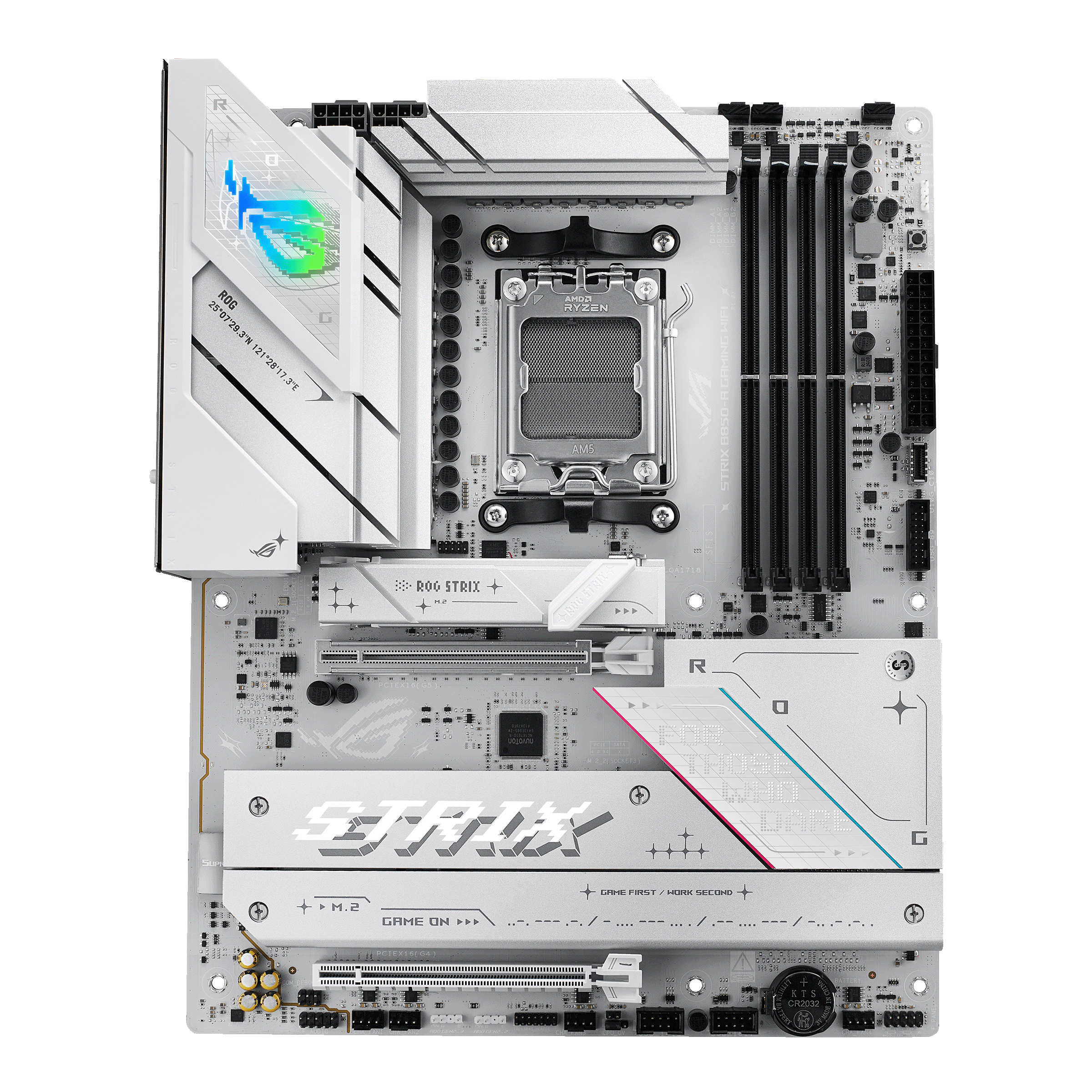 Asus - Asus ROG STRIX B850-A GAMING WIFI (Socket AM5) DDR5 ATX Motherboard