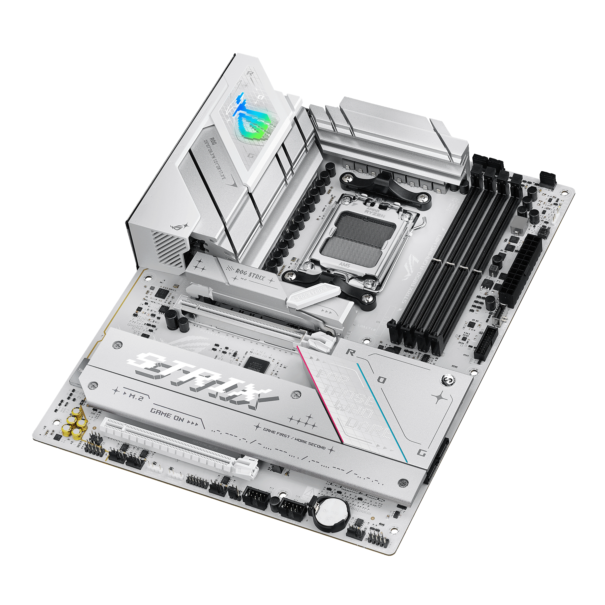 Asus - Asus ROG STRIX B850-A GAMING WIFI (Socket AM5) DDR5 ATX Motherboard