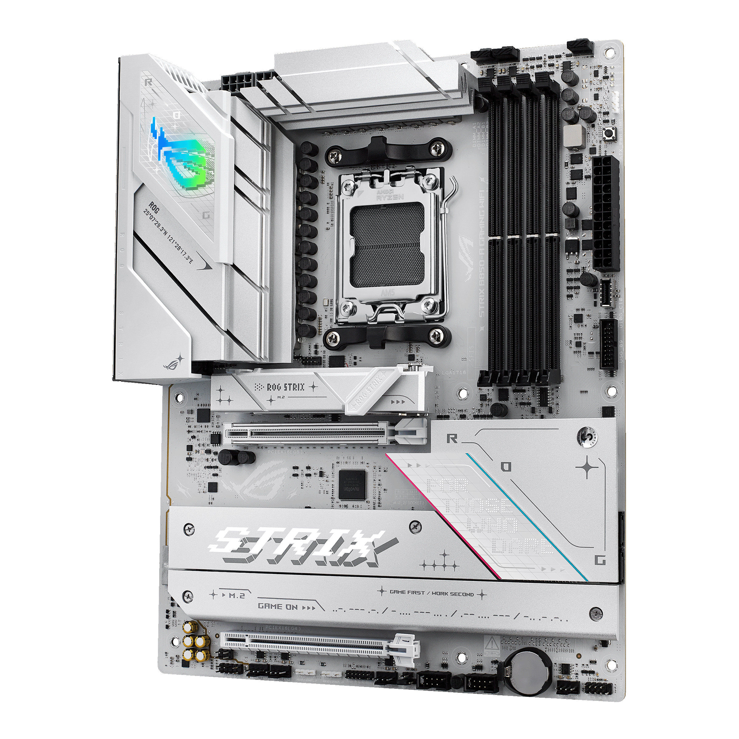 Asus - Asus ROG STRIX B850-A GAMING WIFI (Socket AM5) DDR5 ATX Motherboard