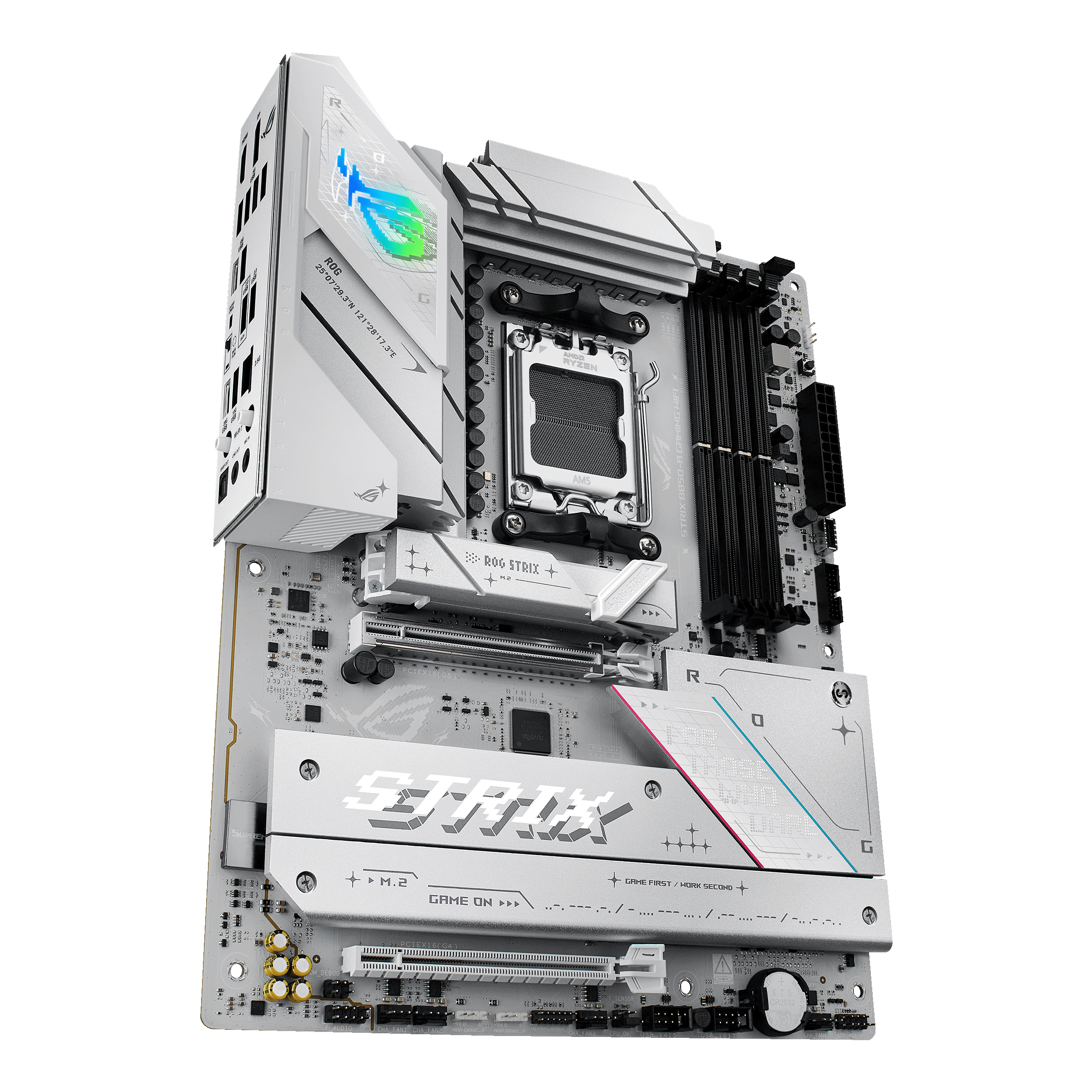 Asus - Asus ROG STRIX B850-A GAMING WIFI (Socket AM5) DDR5 ATX Motherboard