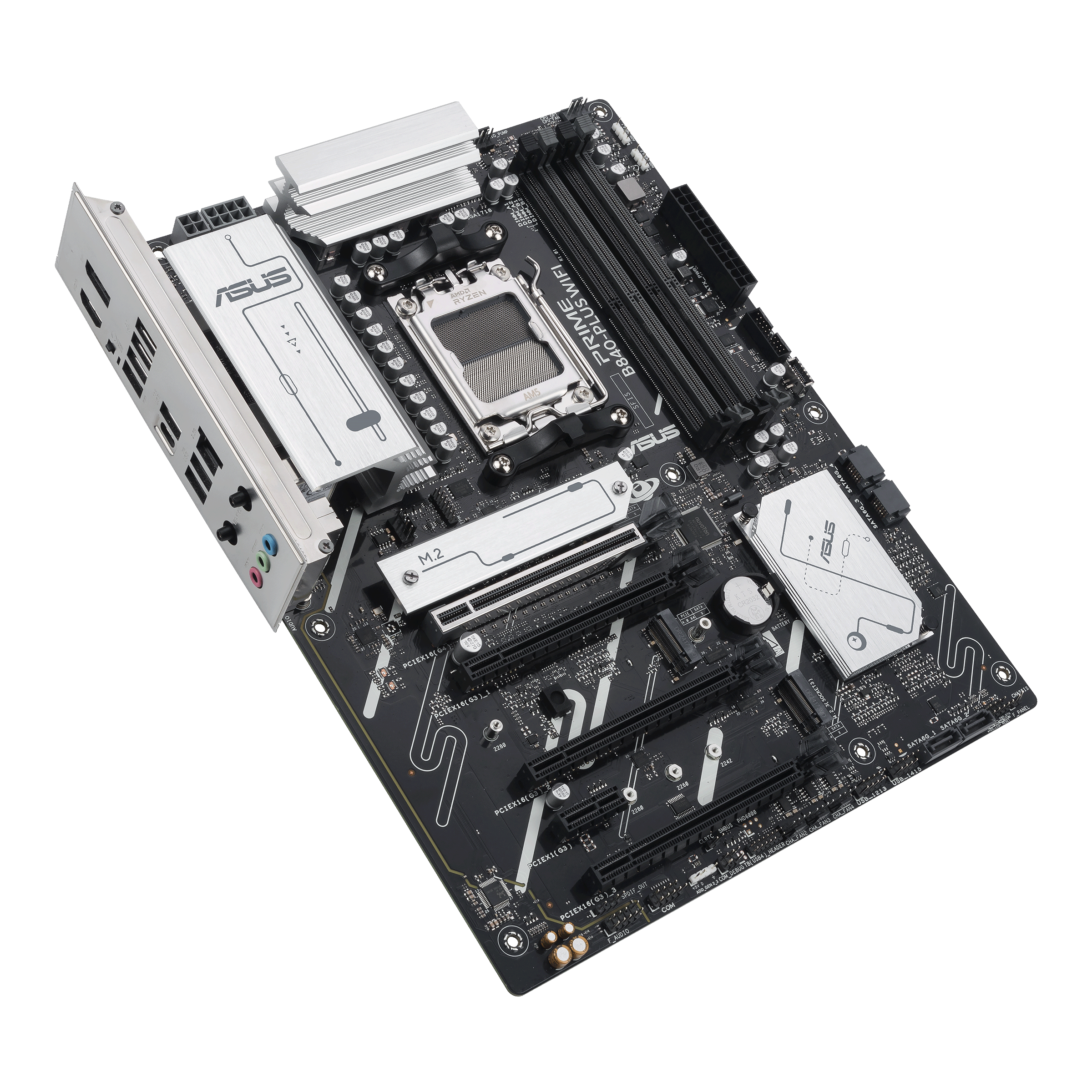 Asus - Asus PRIME B840-PLUS WIFI (Socket AM5) DDR5 ATX Motherboard