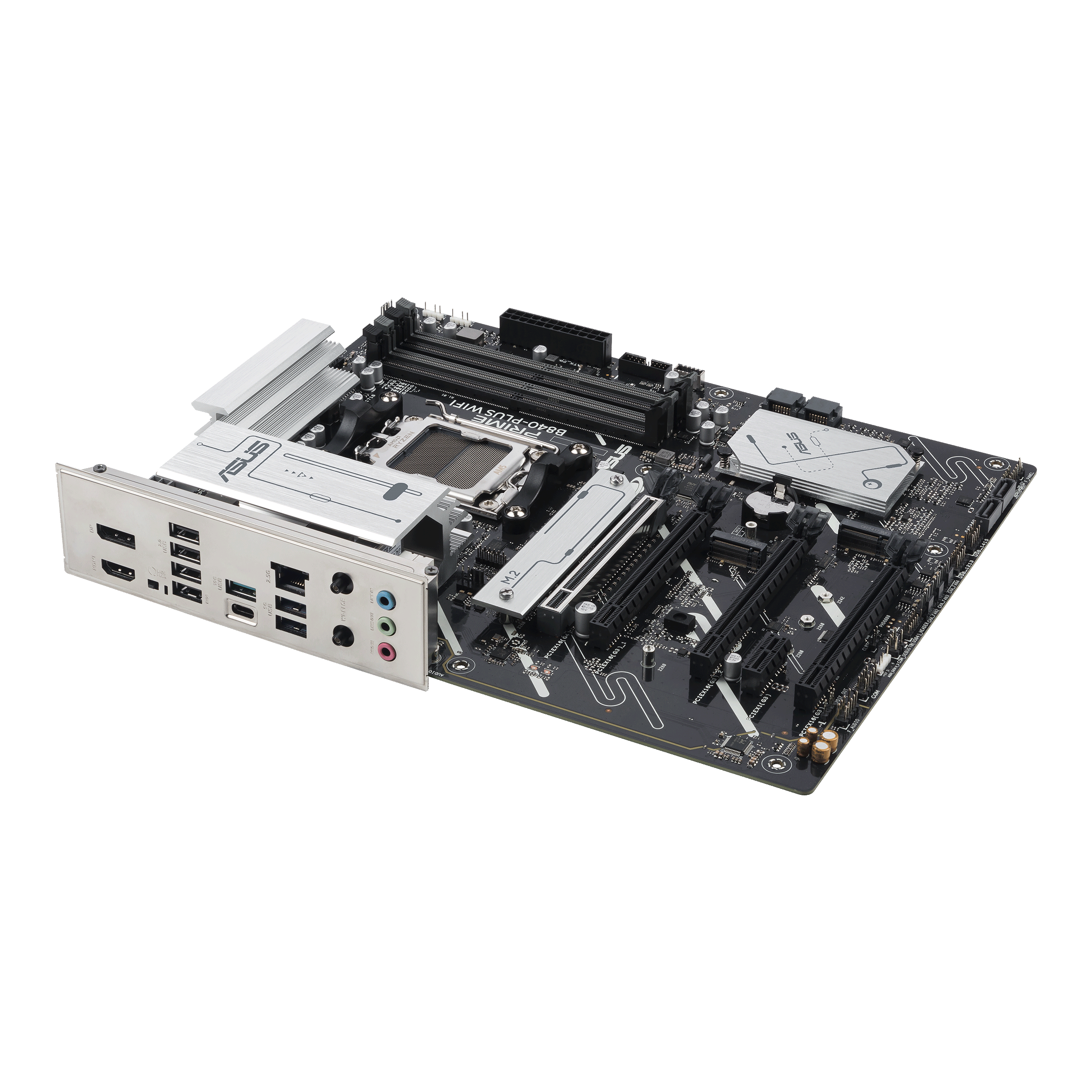 Asus - Asus PRIME B840-PLUS WIFI (Socket AM5) DDR5 ATX Motherboard