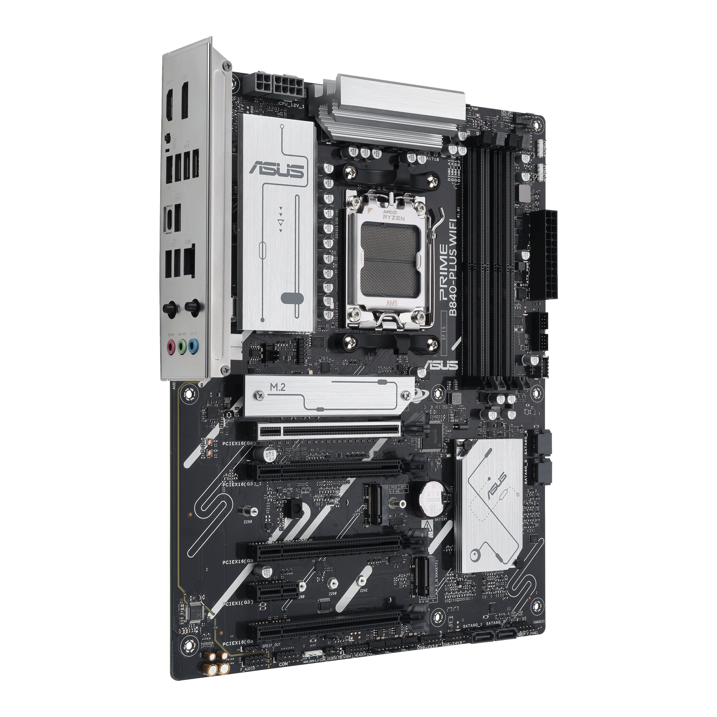 Asus - Asus PRIME B840-PLUS WIFI (Socket AM5) DDR5 ATX Motherboard