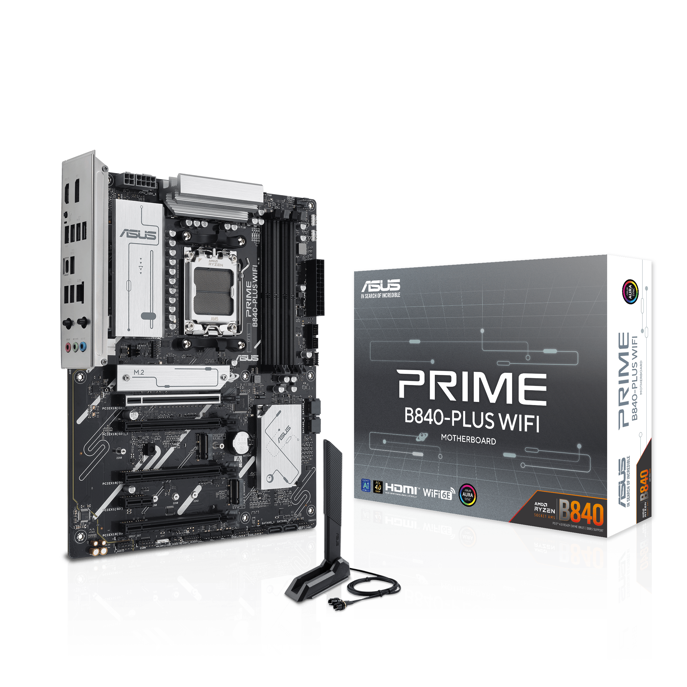 Asus PRIME B840-PLUS WIFI (Socket AM5) DDR5 ATX Motherboard