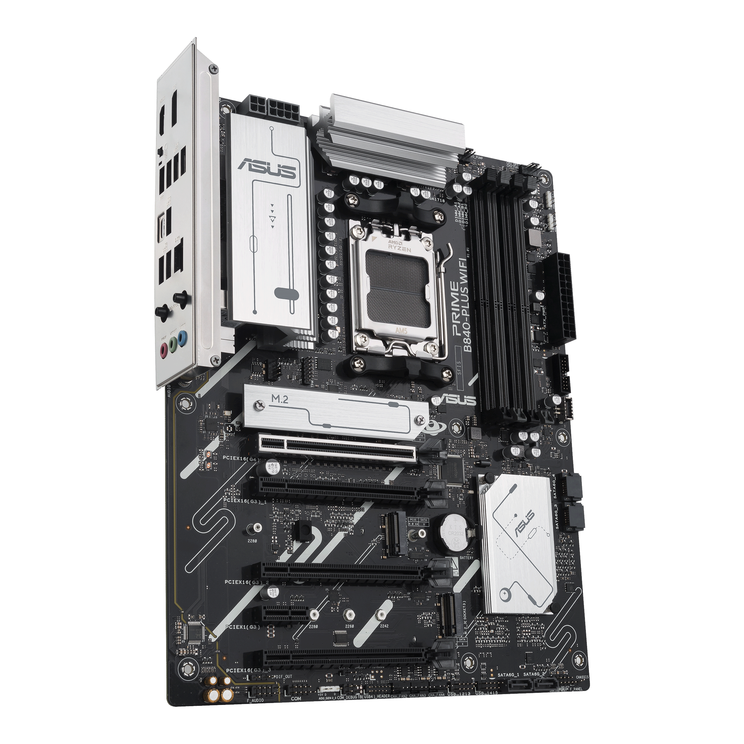 Asus - Asus PRIME B840-PLUS WIFI (Socket AM5) DDR5 ATX Motherboard