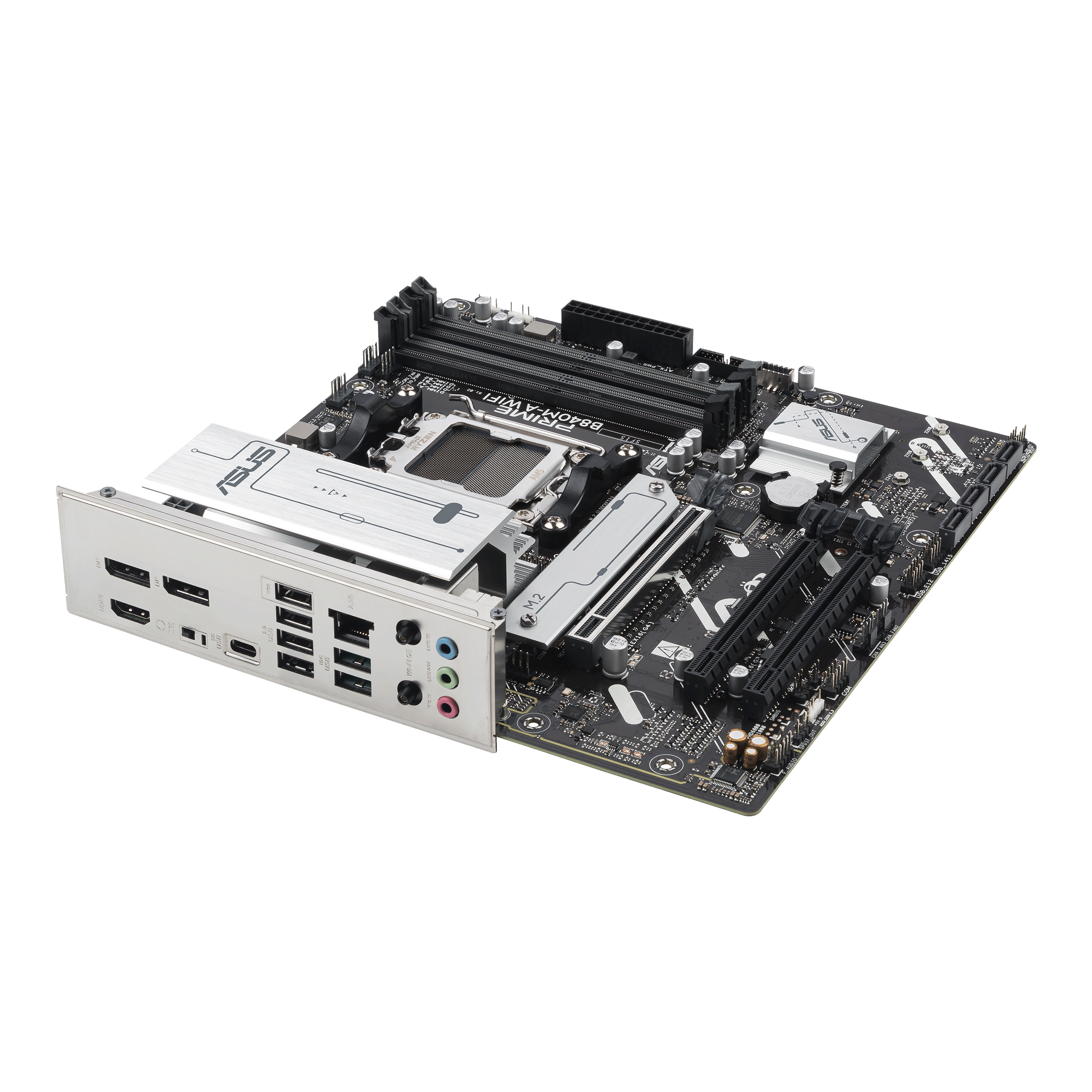 Asus - Asus PRIME B840M-A WIFI (Socket AM5) DDR5 Micro-ATX Motherboard