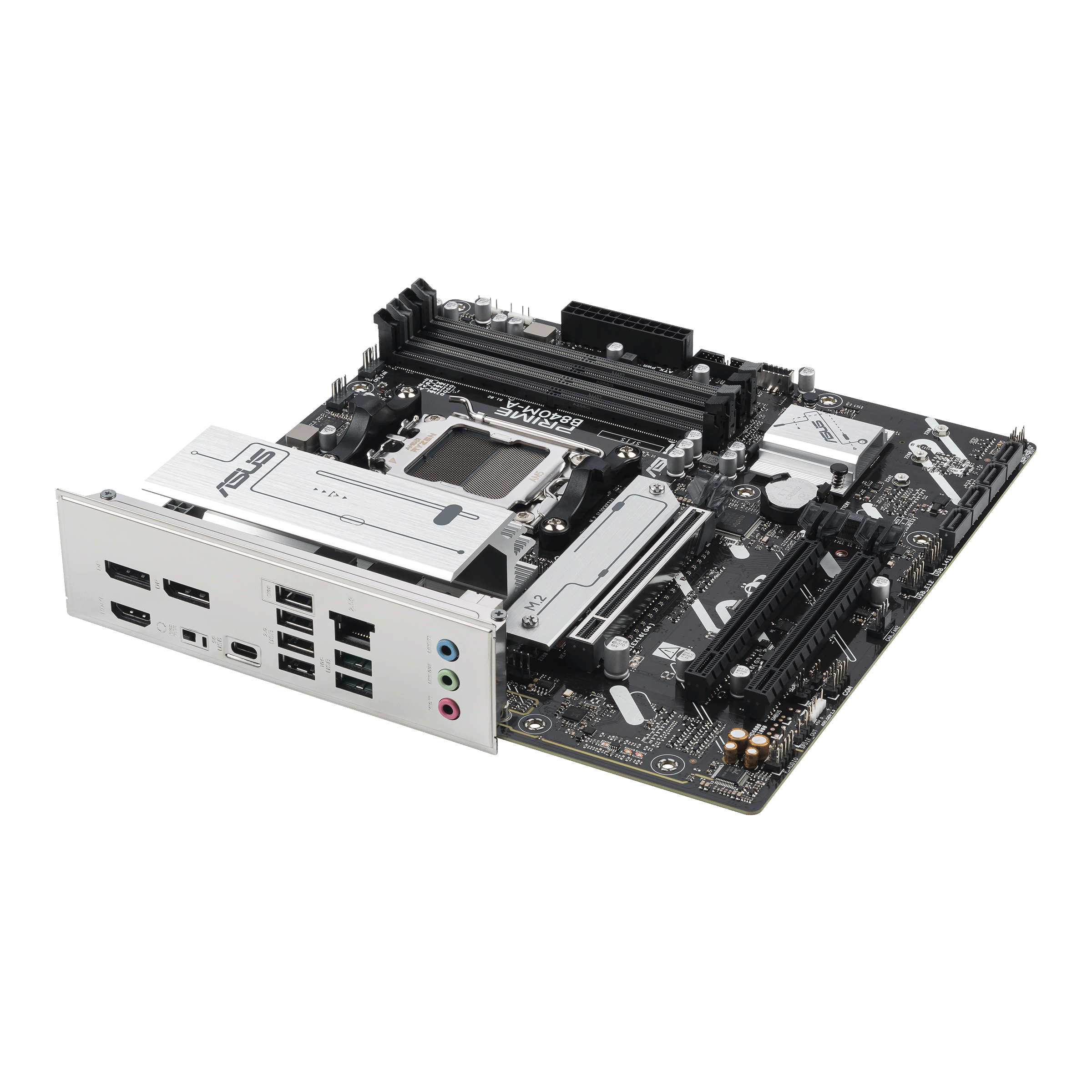 Asus - Asus PRIME B840M-A-CSM (Socket AM5) DDR5 Micro-ATX Motherboard