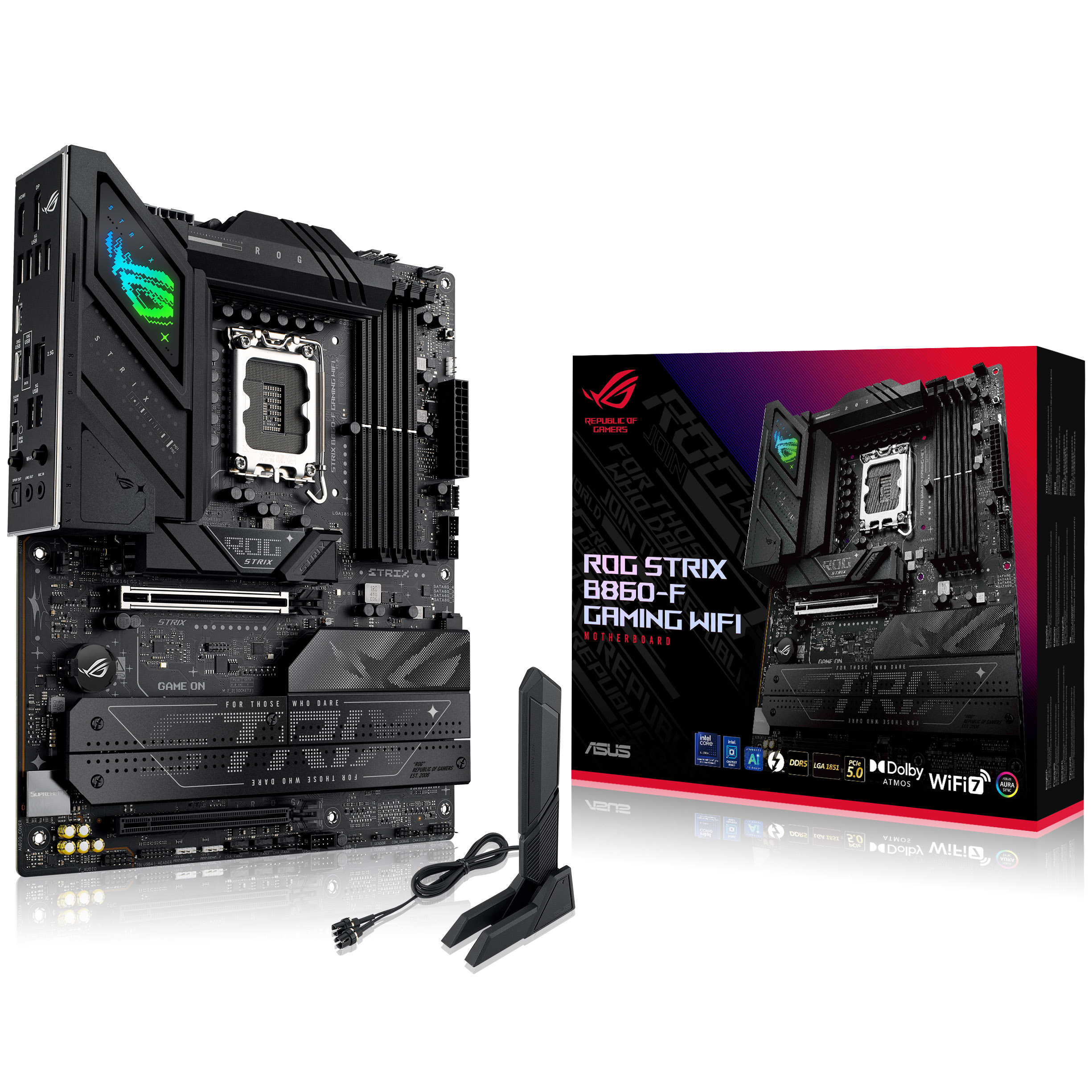 Asus ROG Strix B860-F Gaming WIFI (LGA 1851) DDR5 ATX Motherboard