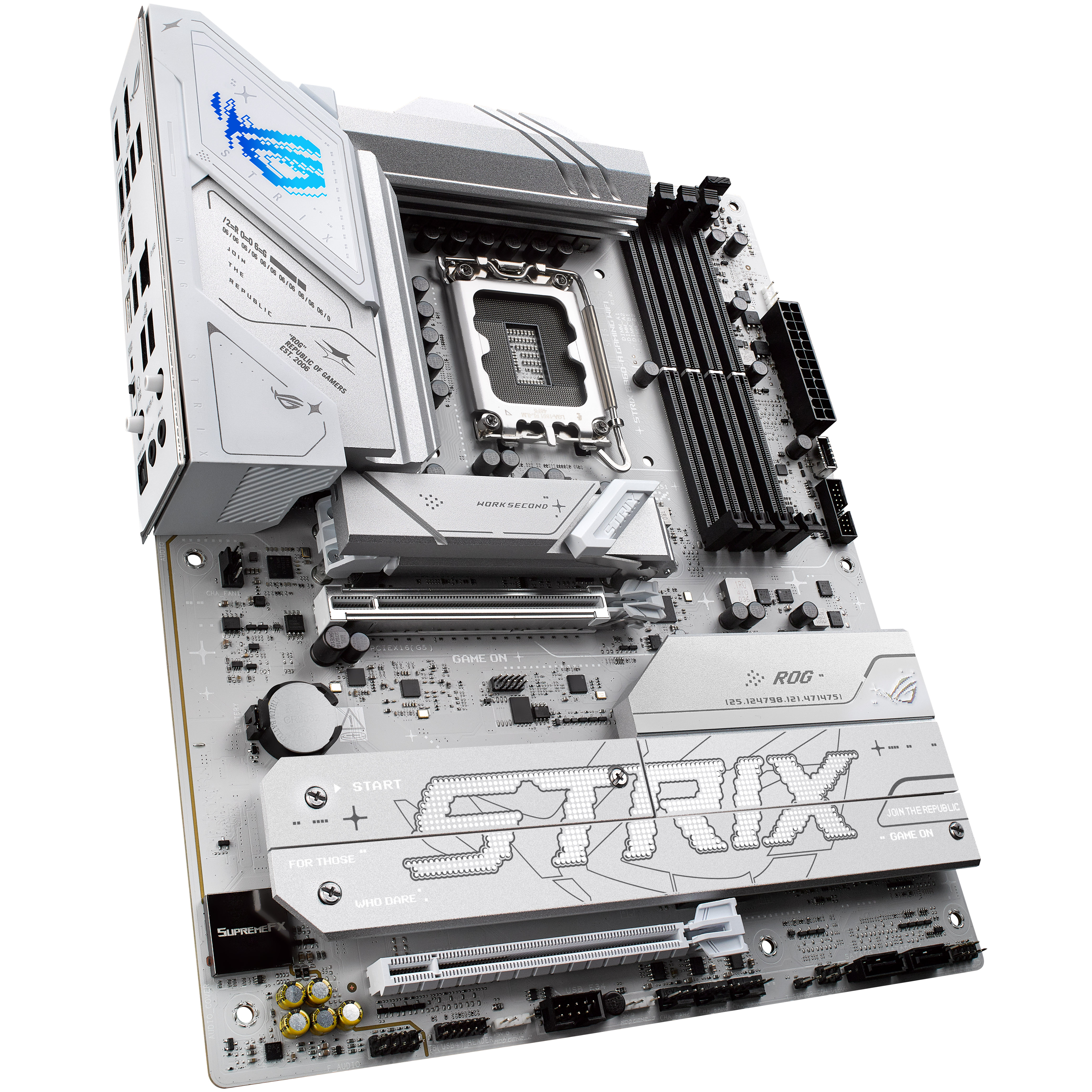 Asus - Asus ROG Strix B860-A Gaming WIFI (LGA 1851) DDR5 ATX Motherboard