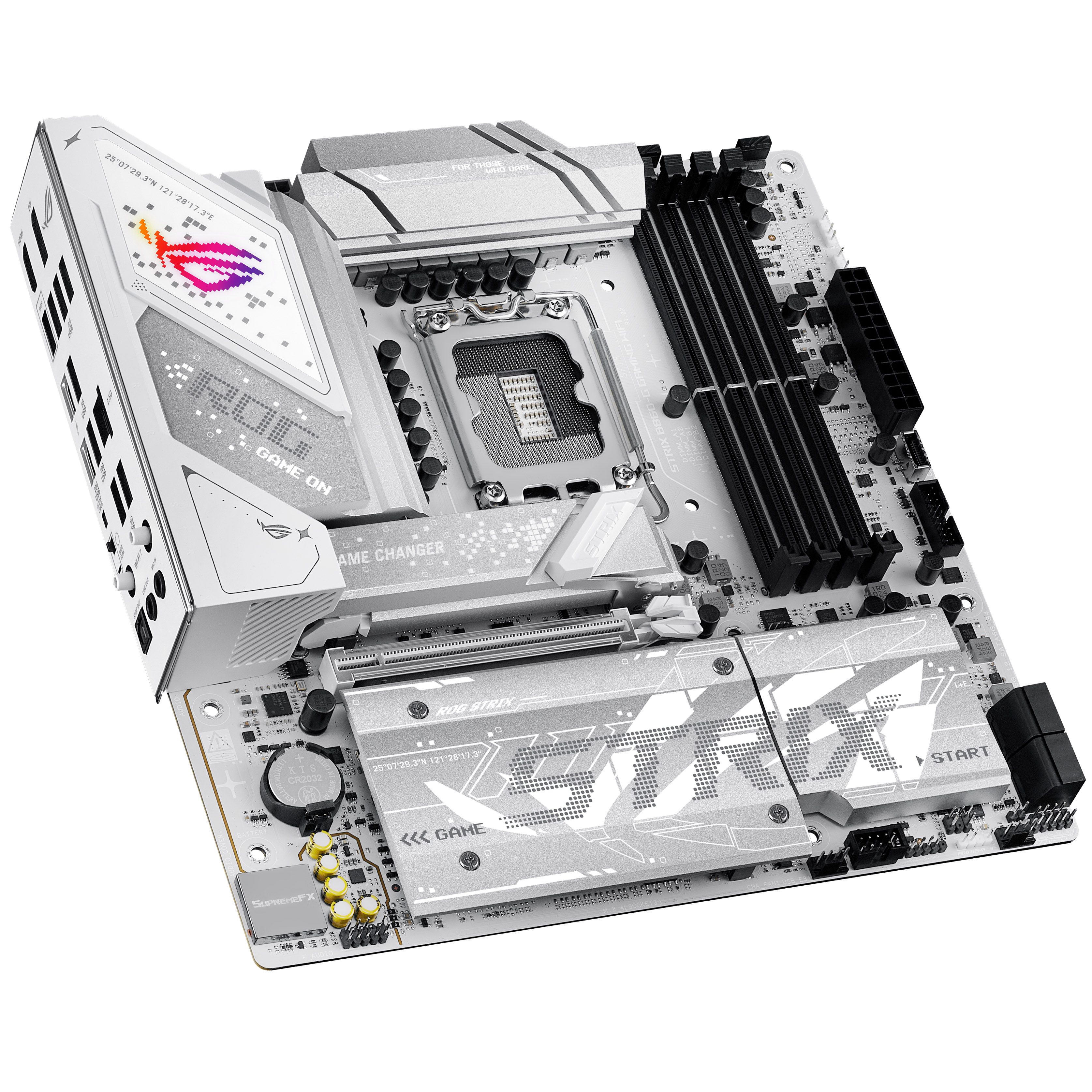 Asus - Asus ROG Strix B860-G Gaming WIFI (LGA 1851) DDR5 Micro-ATX Motherboard