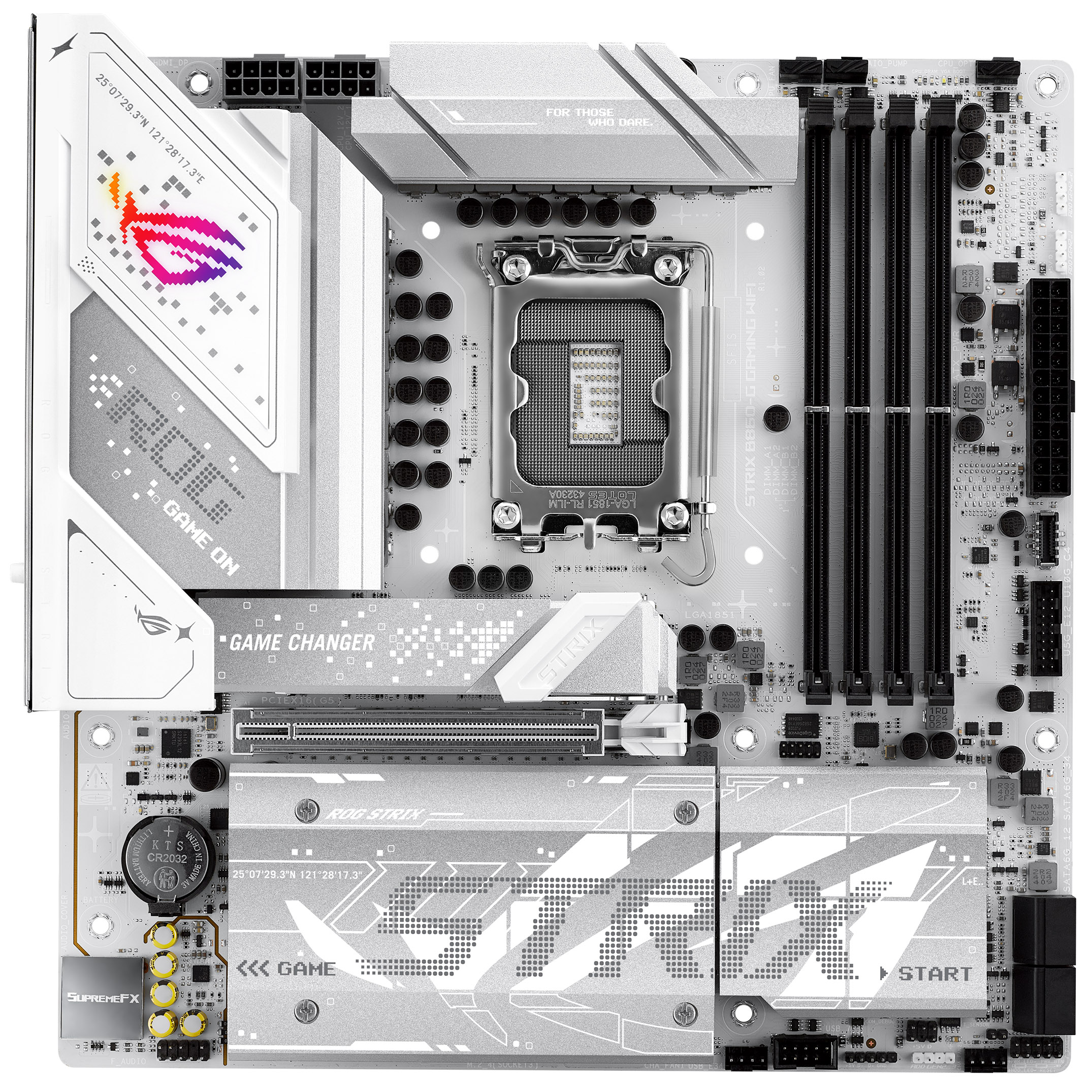 Asus - Asus ROG Strix B860-G Gaming WIFI (LGA 1851) DDR5 Micro-ATX Motherboard