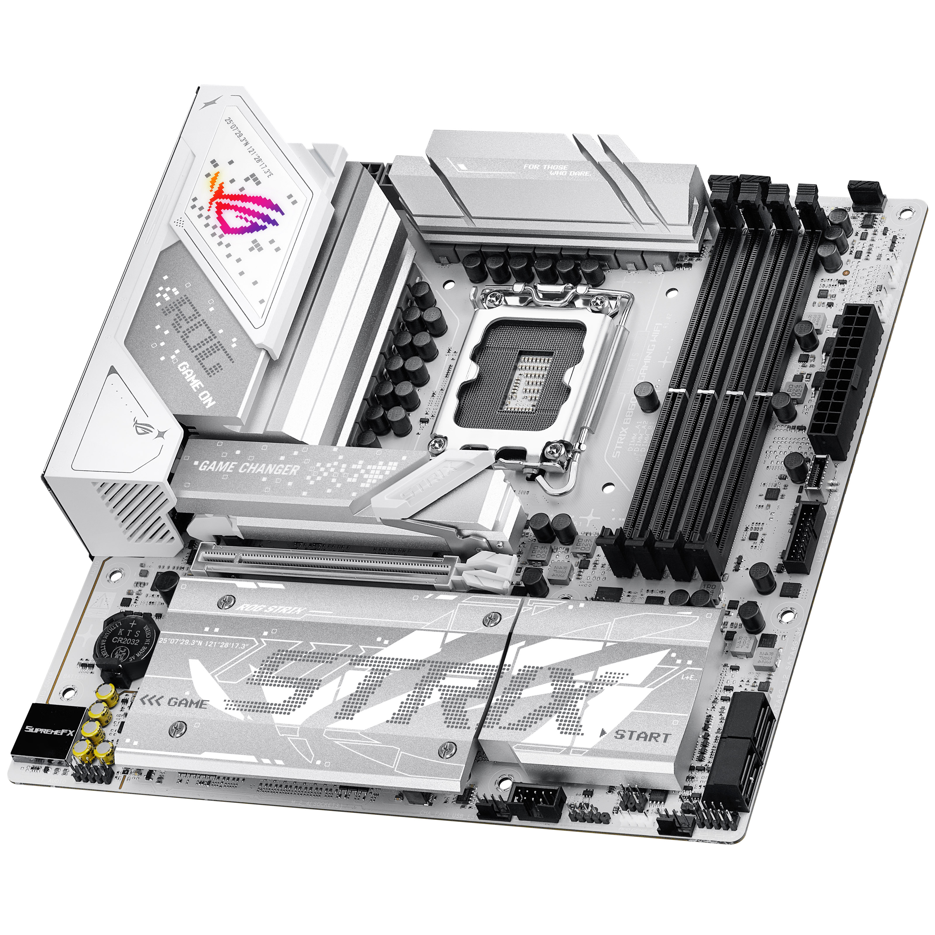 Asus - Asus ROG Strix B860-G Gaming WIFI (LGA 1851) DDR5 Micro-ATX Motherboard