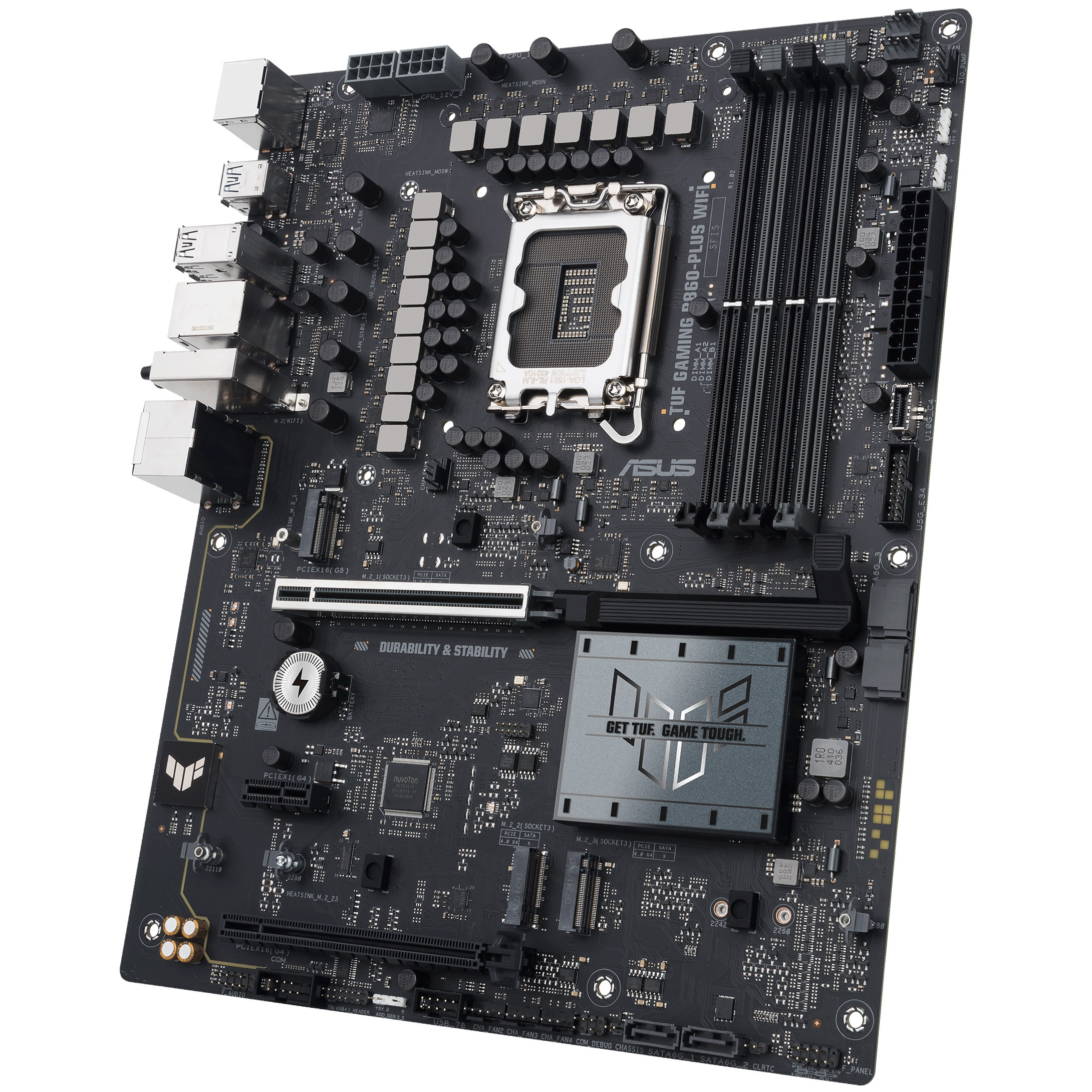 Asus - Asus TUF Gaming B860-Plus WIFI (LGA 1851) DDR5 ATX Motherboard